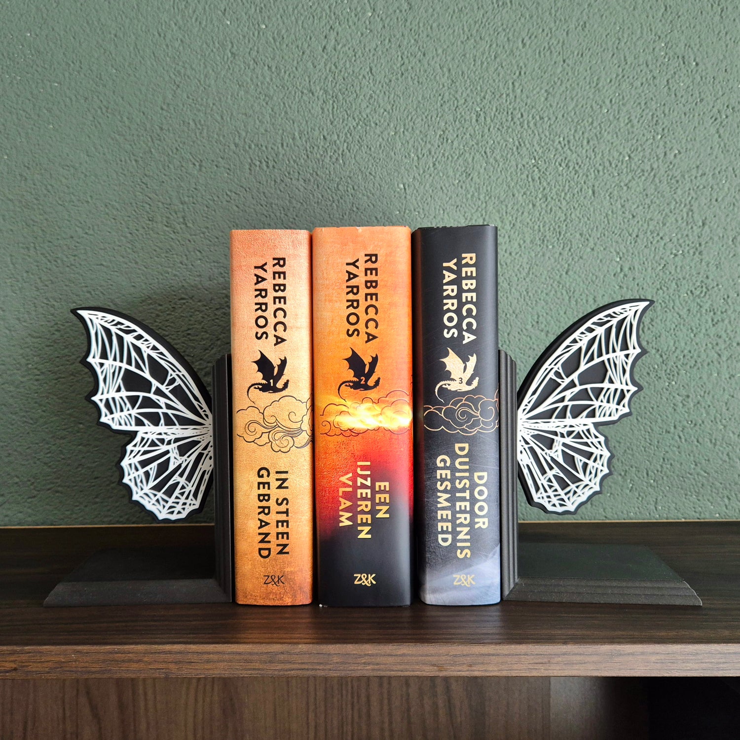 Bookends - Spiderweb Butterfly Wings