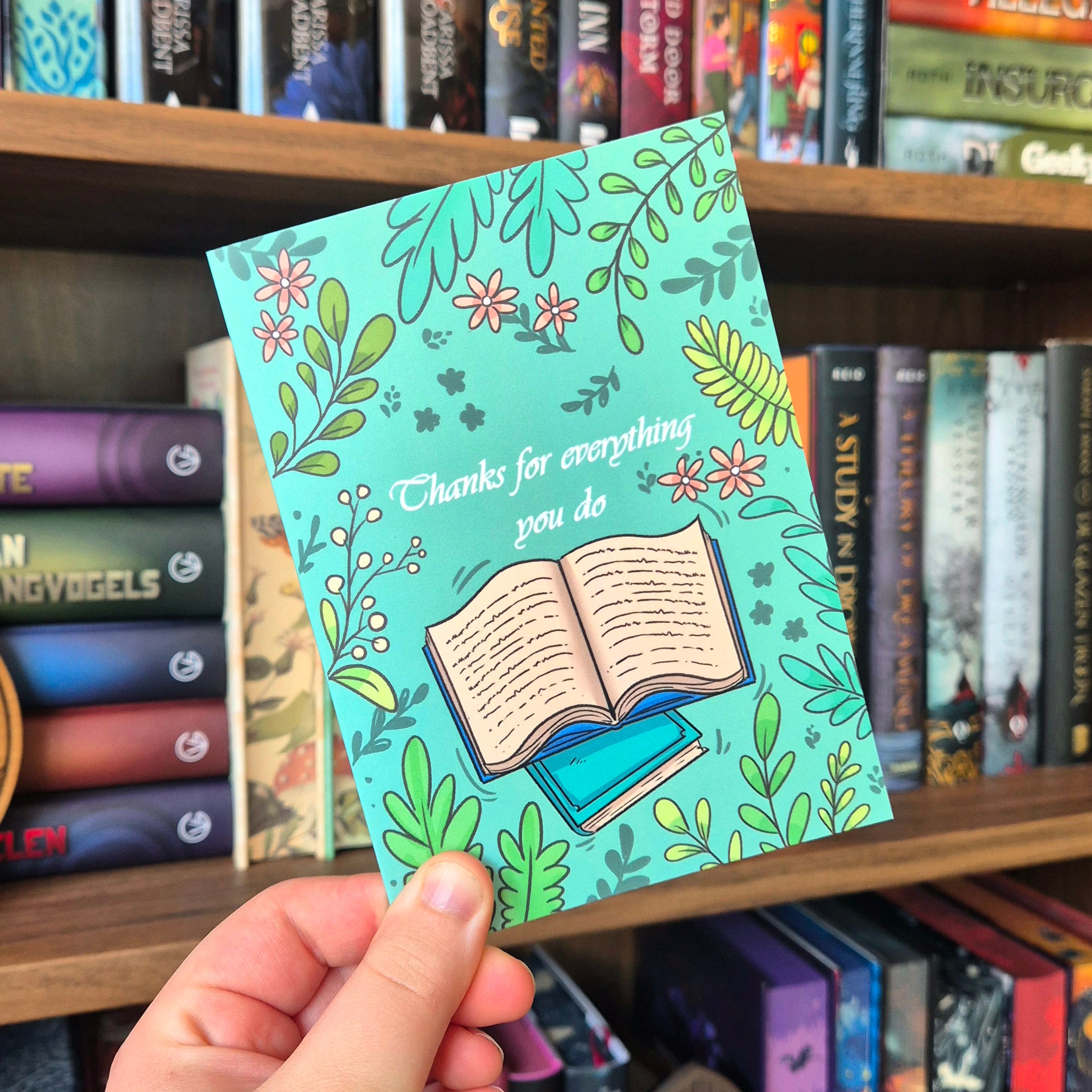 Greeting Card - Thanks for everything you do