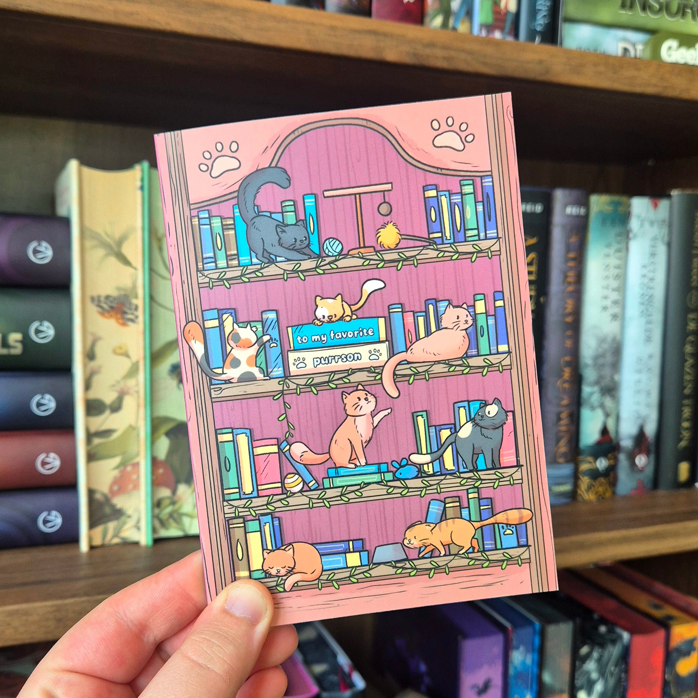 Greeting Card - My favorite purrson