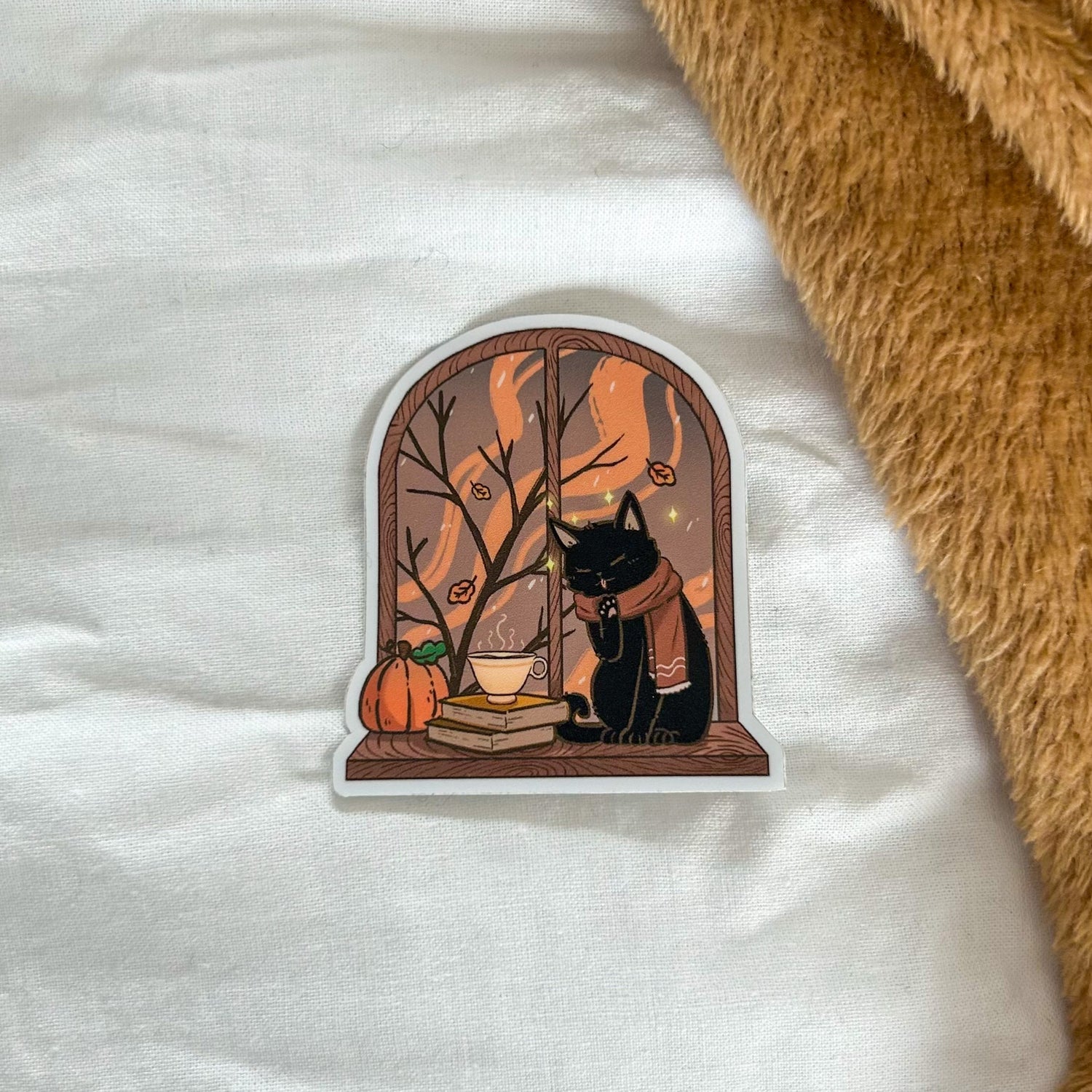 Bookish Sticker - Autumn Window
