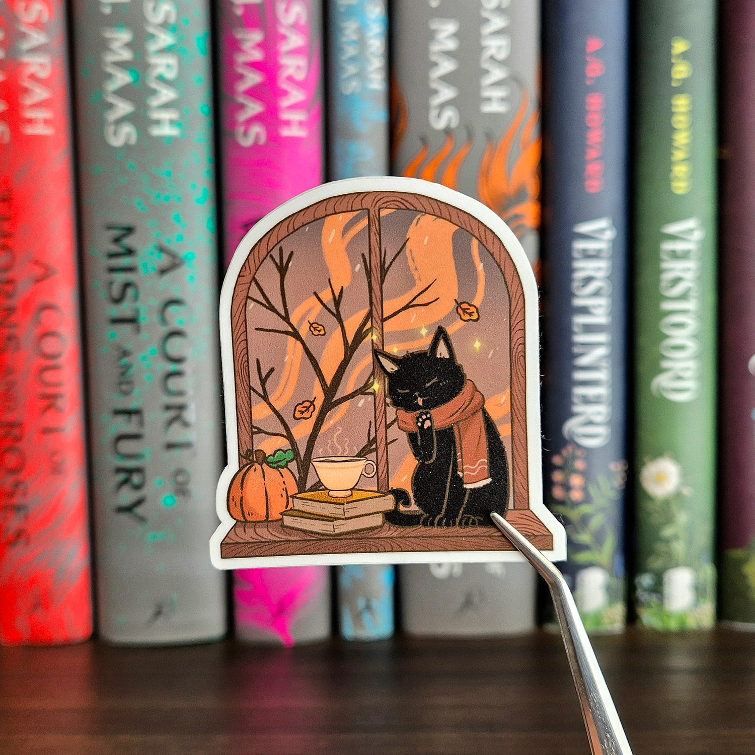 Bookish Sticker - Autumn Window