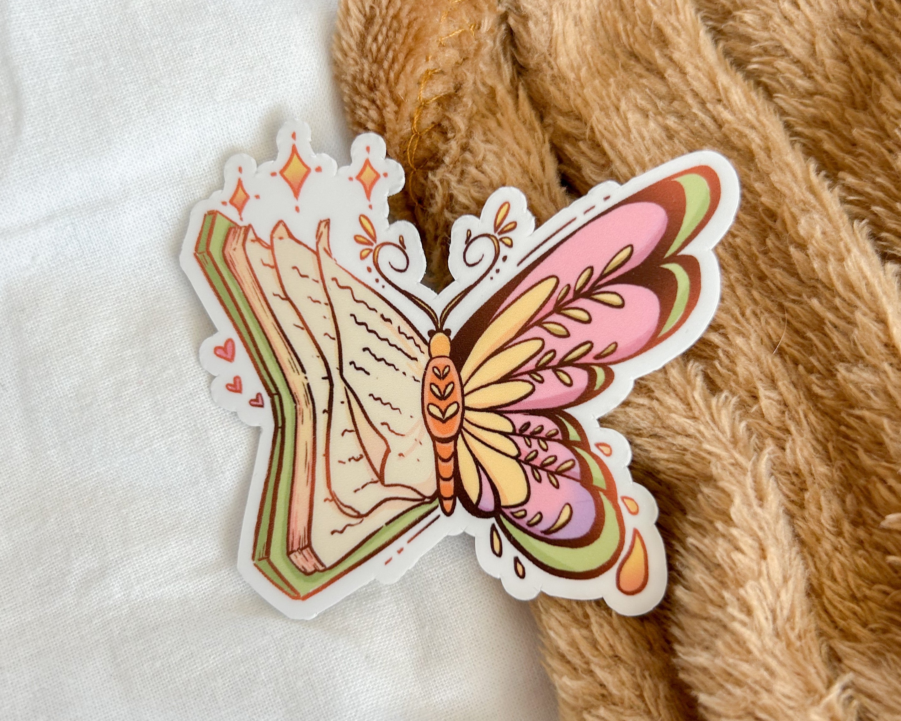 Bookish Sticker - Book Butterfly