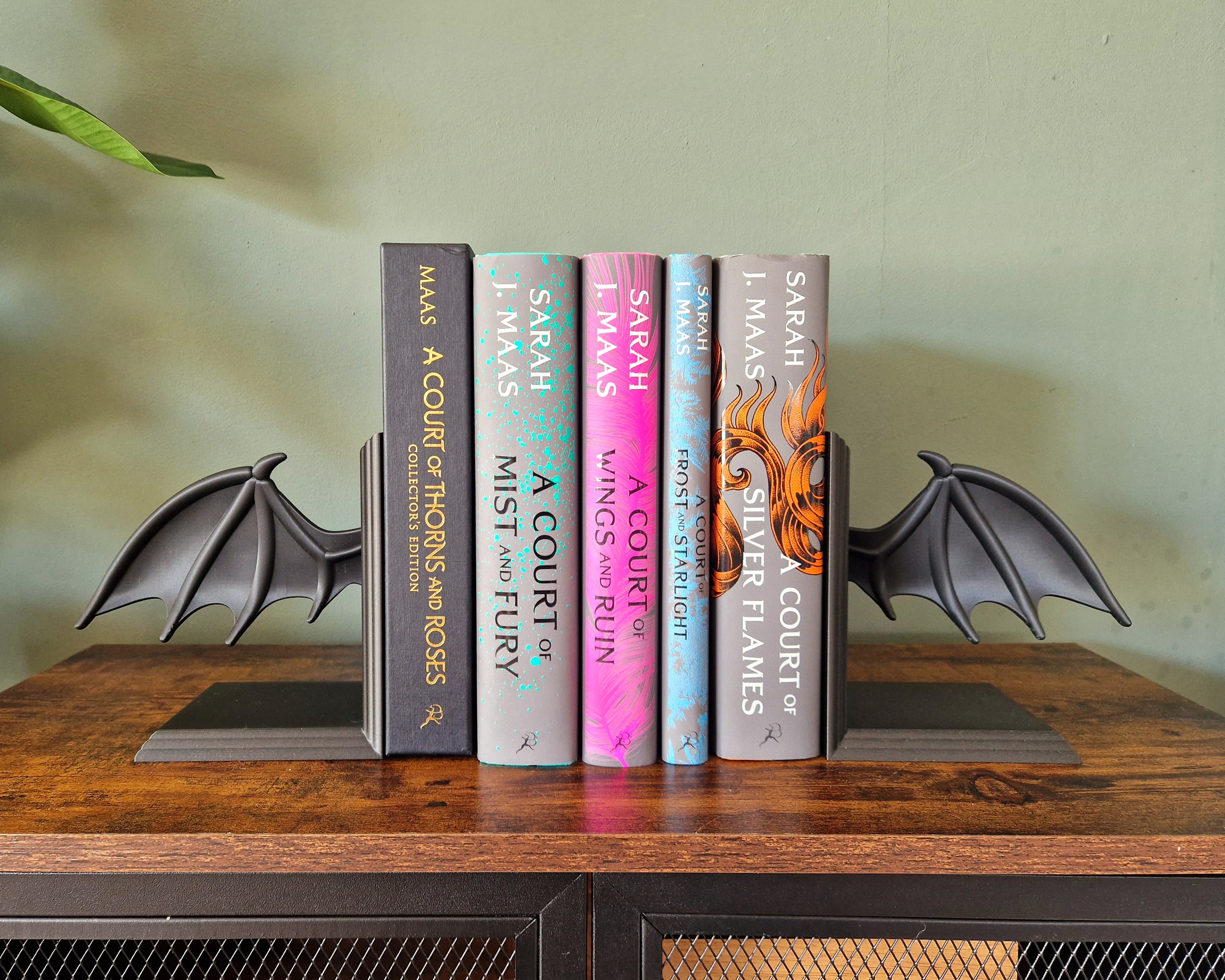 Bookends - Bat Wings