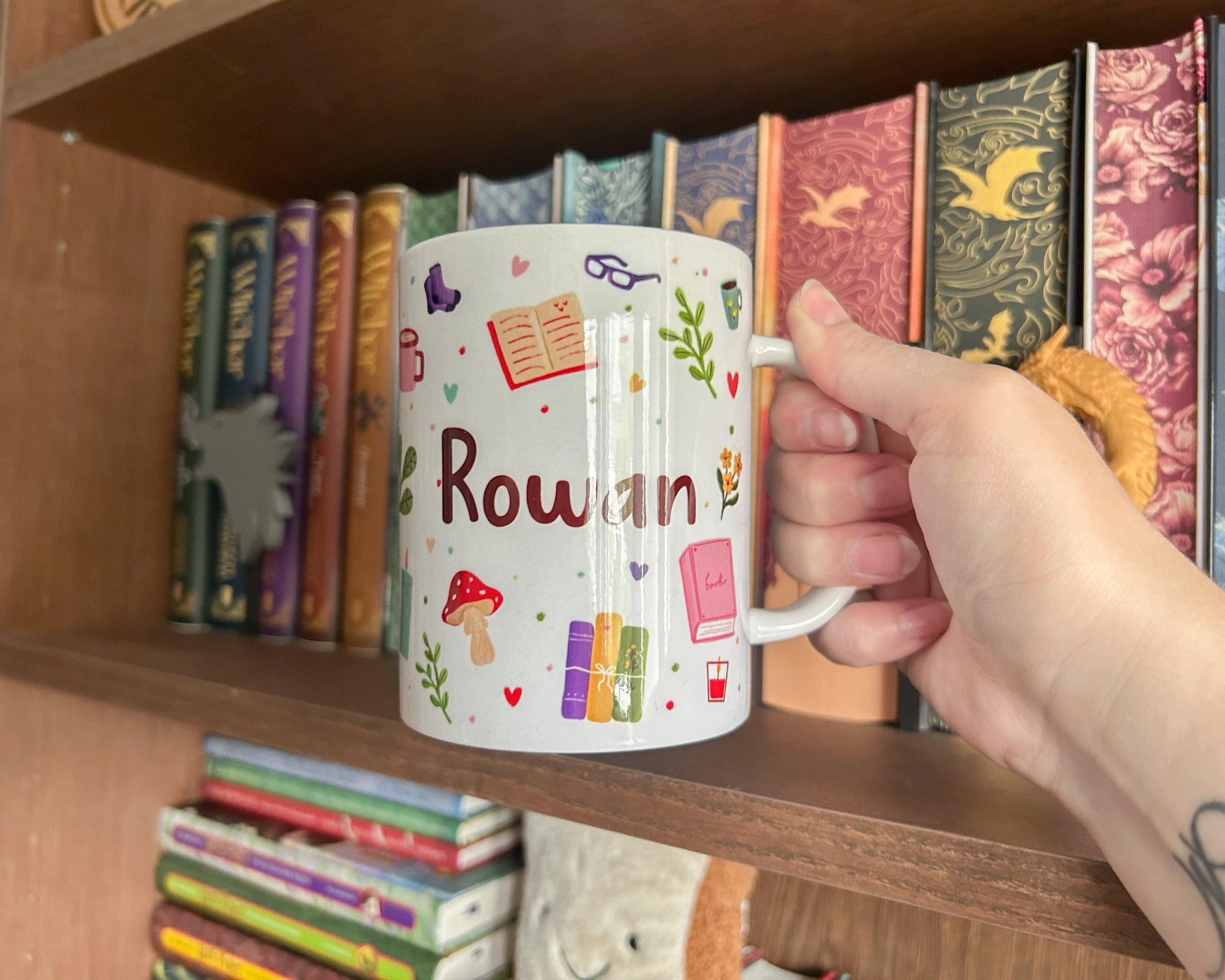 Bookish mok - personaliseerbaar