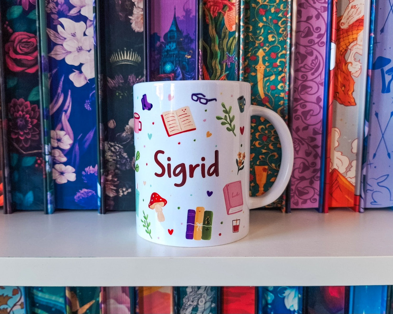 Bookish mug - personalizable
