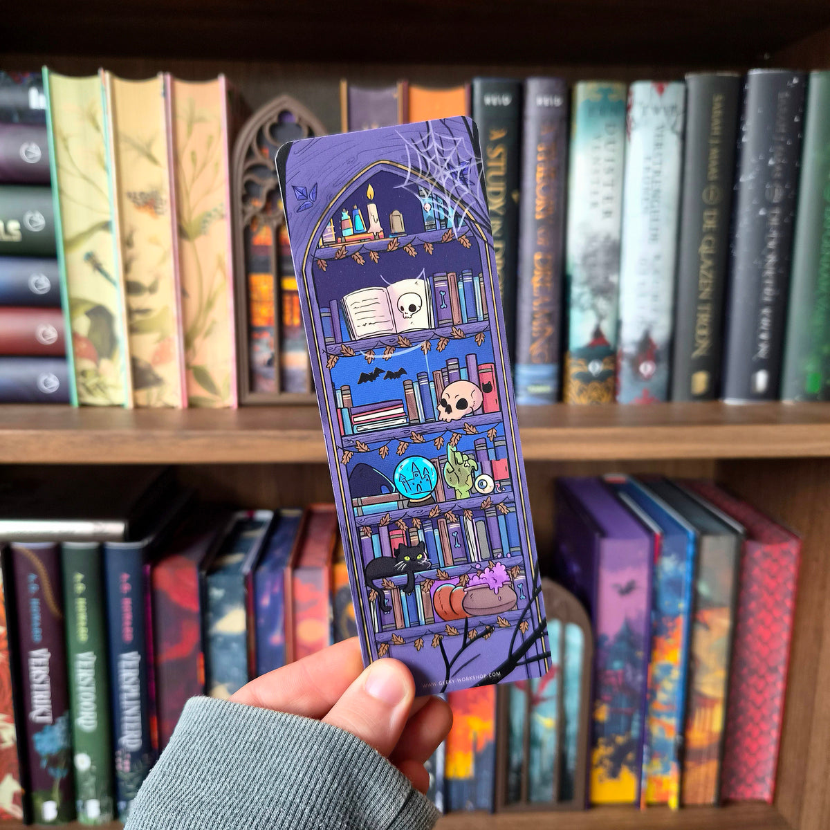 Boekenlegger - Spooky Boekenkast