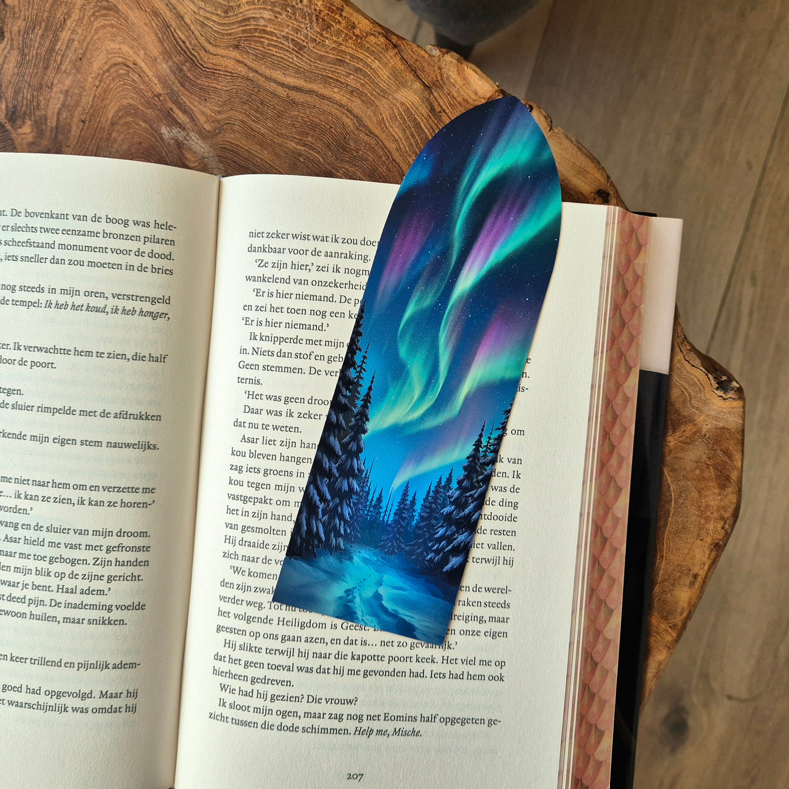 Booknook Boekenlegger - Northern Lights