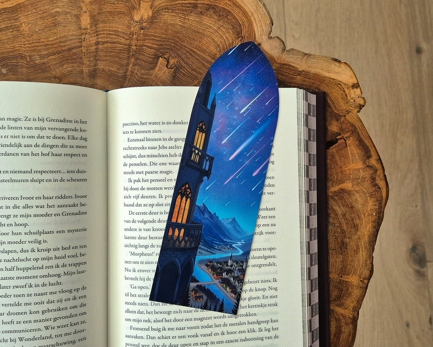 Booknook Boekenlegger - Falling Stars