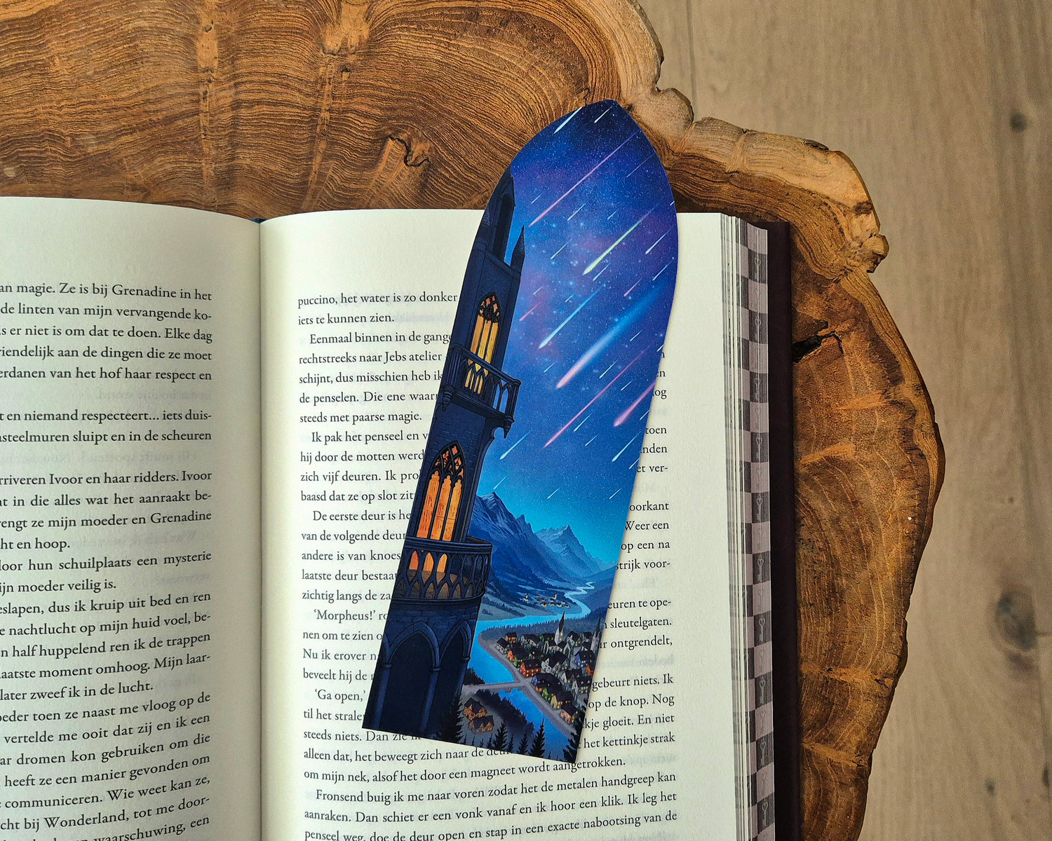 Booknook bookmark - Falling Stars