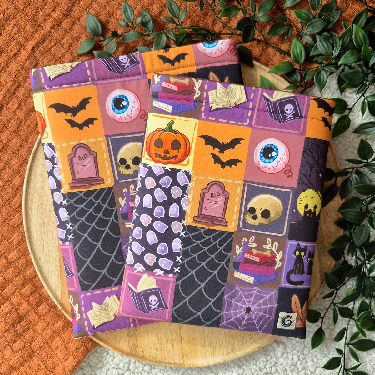 Booksleeve - Spooky Patchwork