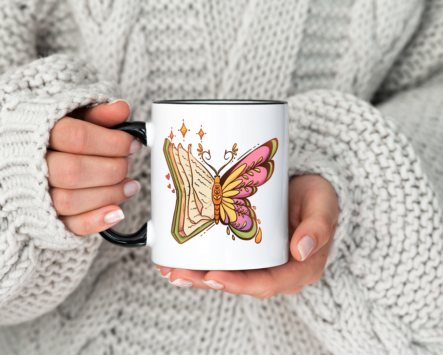 Bookish Mug - Book Butterfly