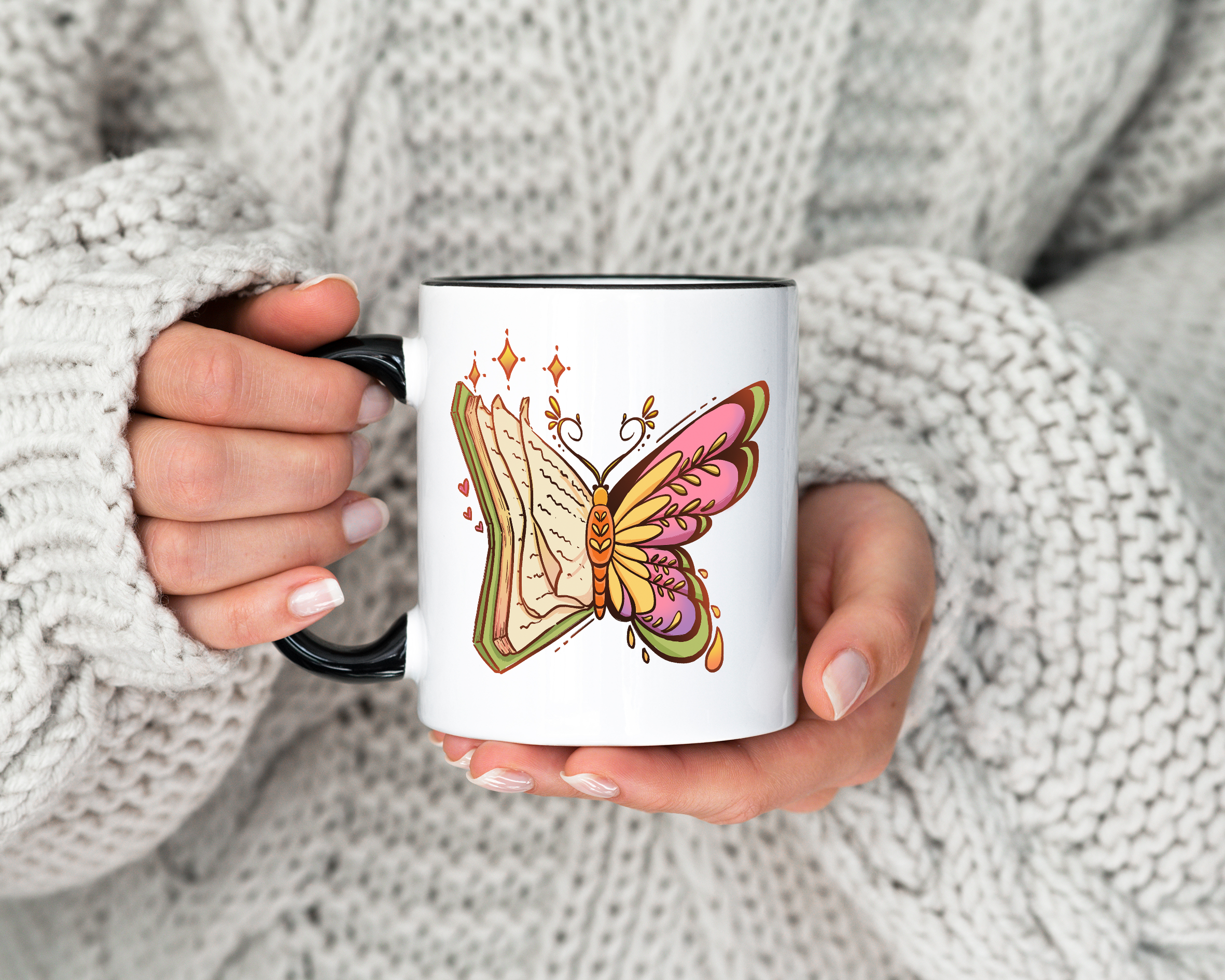 Bookish Mug - Book Butterfly