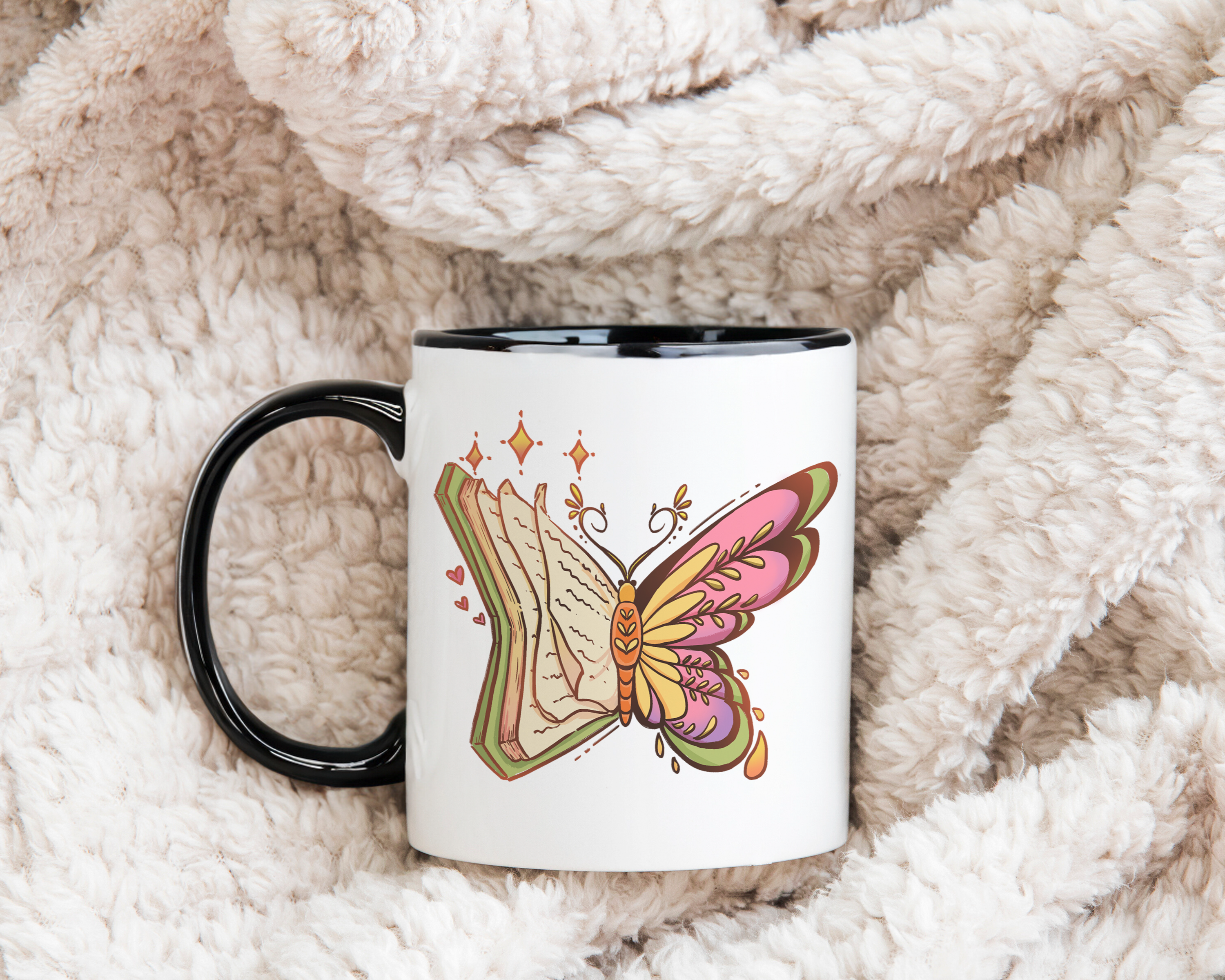 Bookish Mug - Book Butterfly