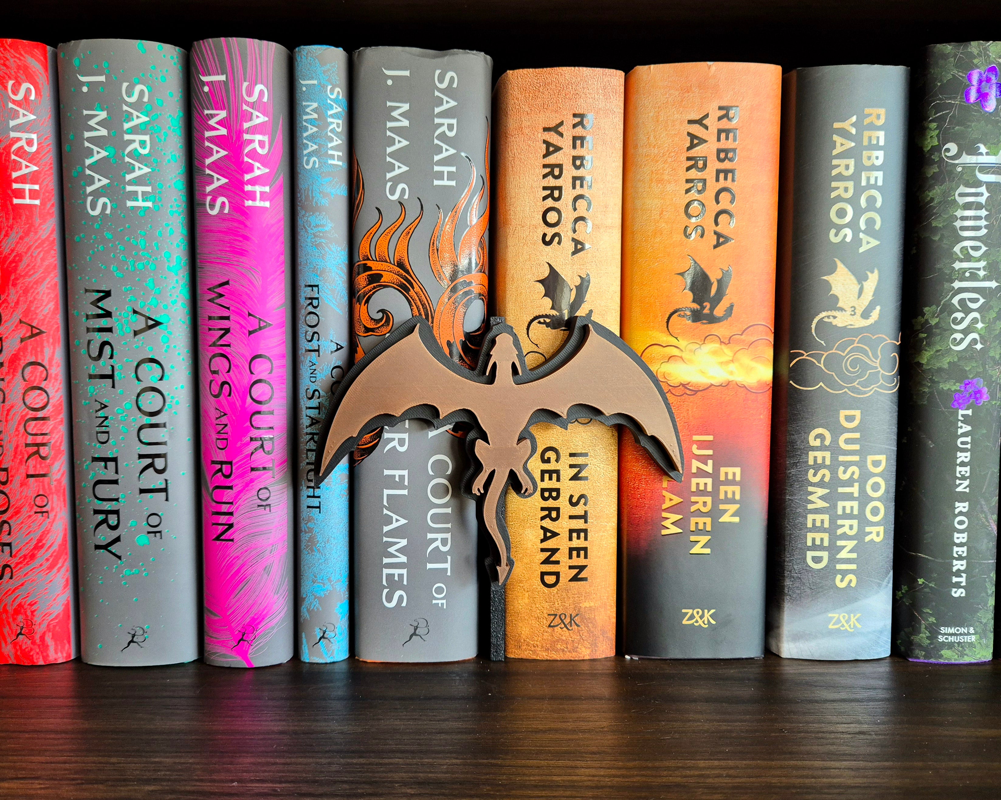 Bookshelf Peekout Sign - Dragon