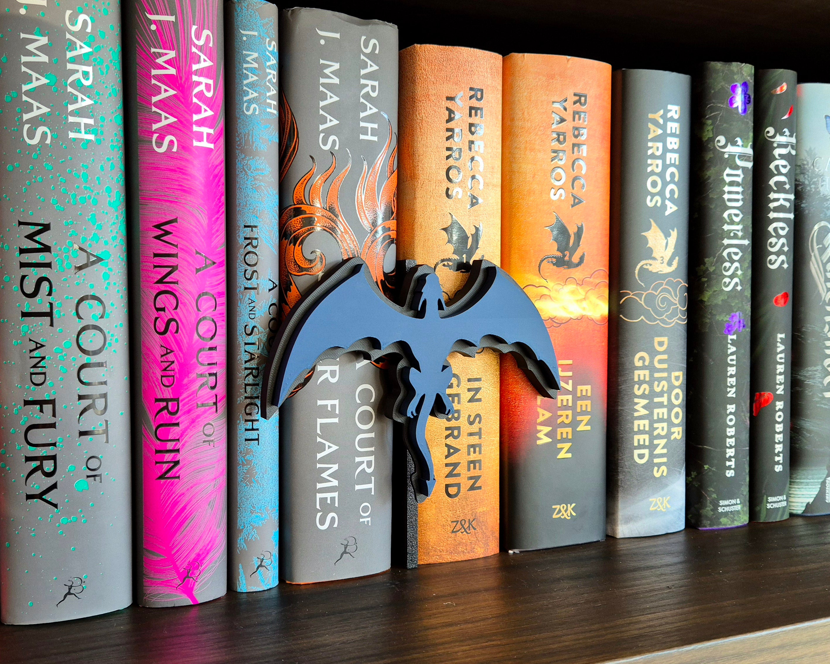 Bookshelf Peekout Sign - Dragon