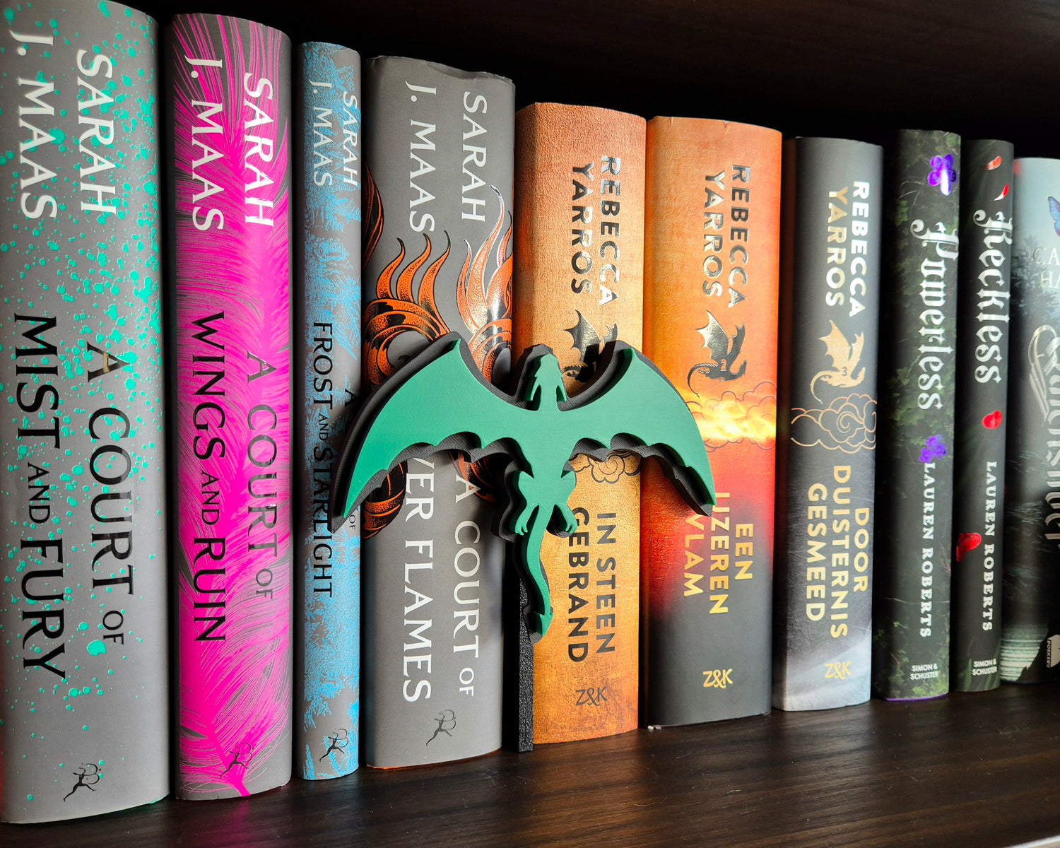 Bookshelf Peekout Sign - Dragon