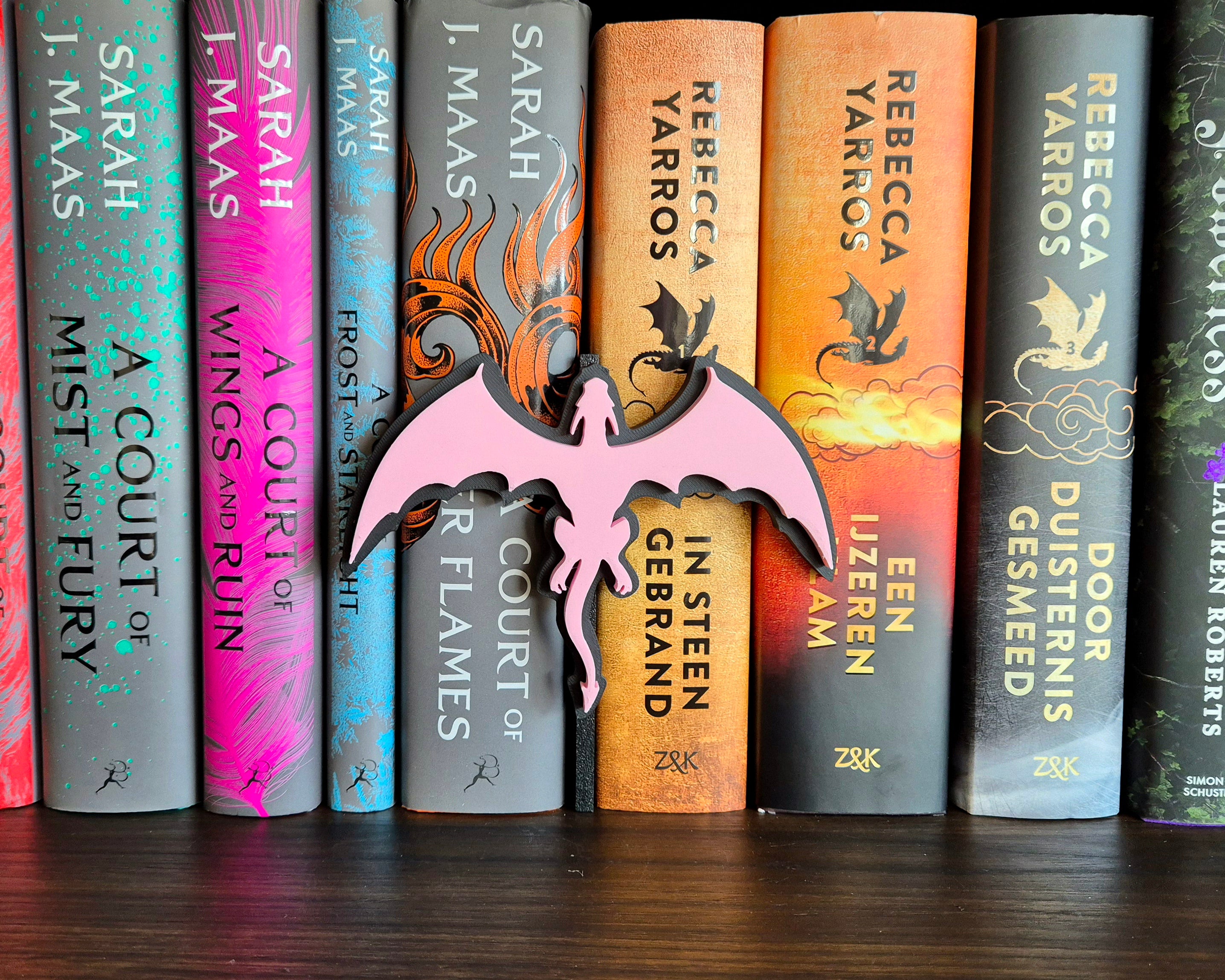 Bookshelf Peekout Sign - Big Dragon