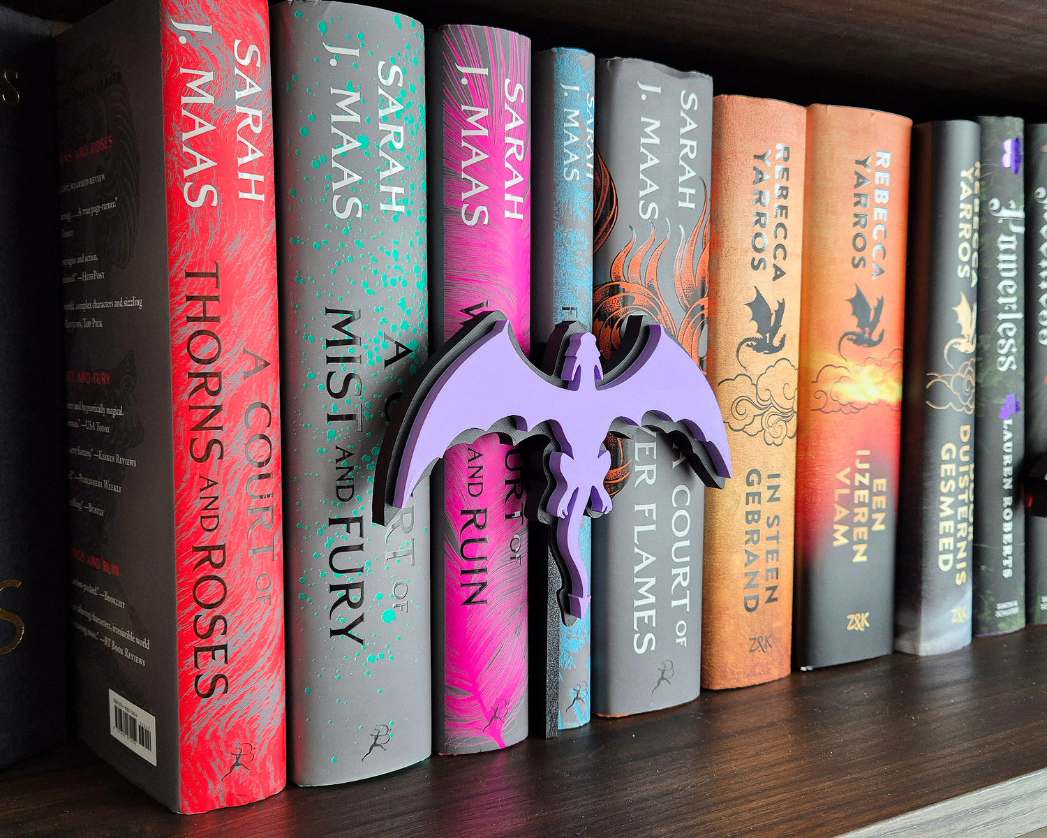 Bookshelf Peekout Sign - Dragon