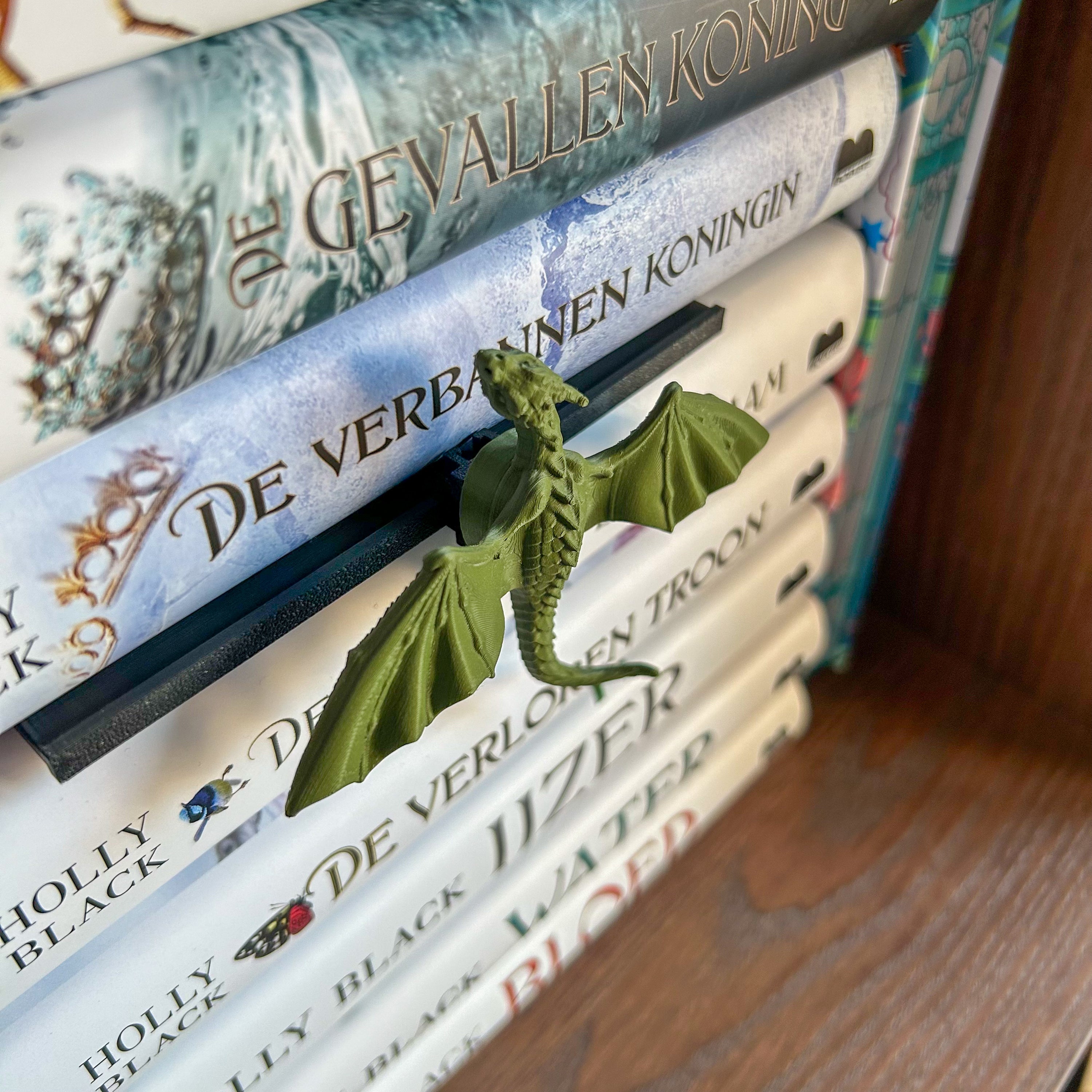 Bookshelf Peekout Sign - Dragon