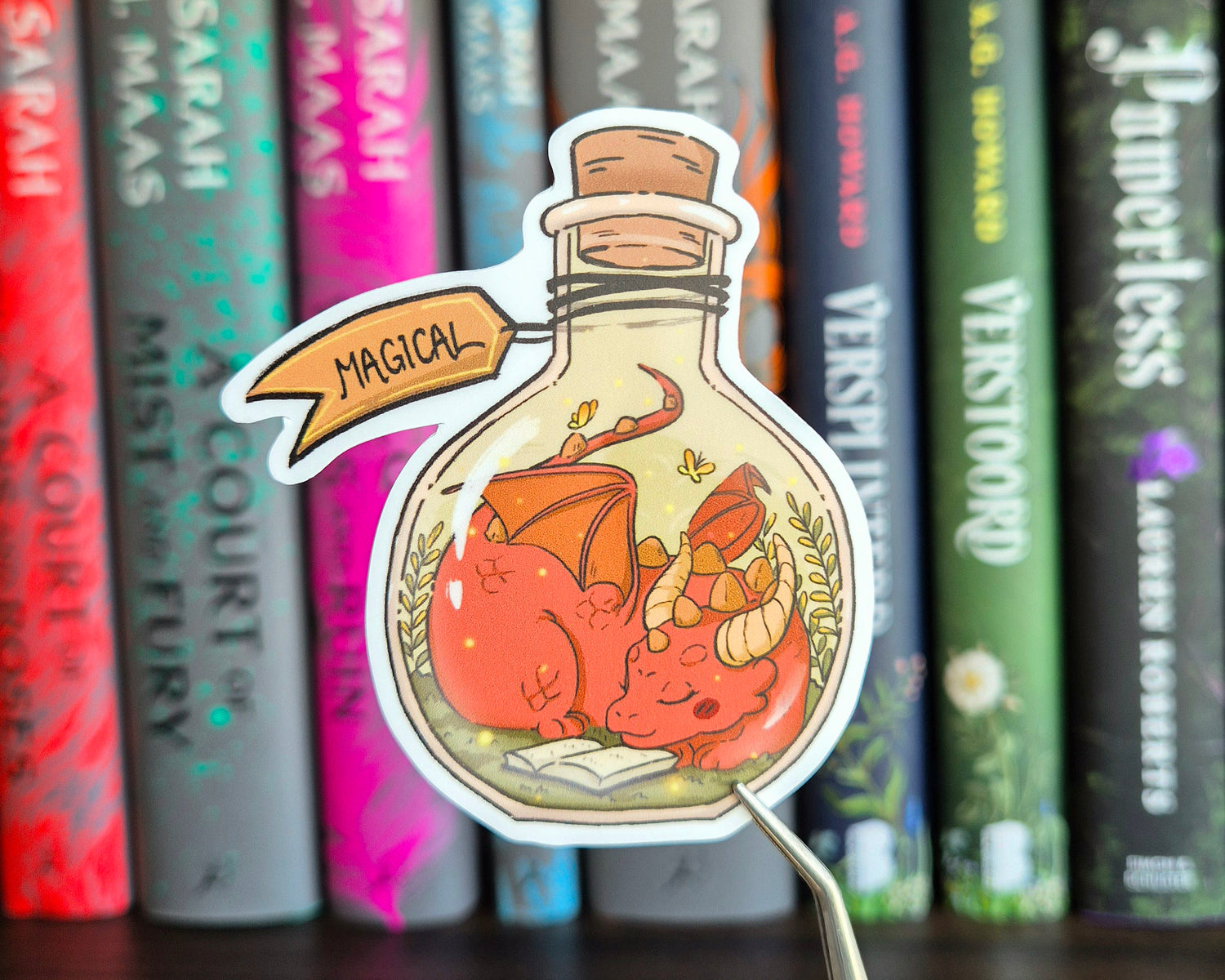 Bookish Sticker - Dragon Potion