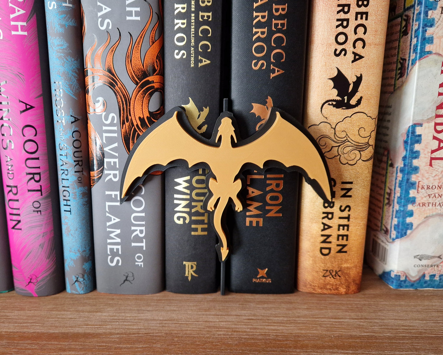 Bookshelf Peekout Sign - Dragon