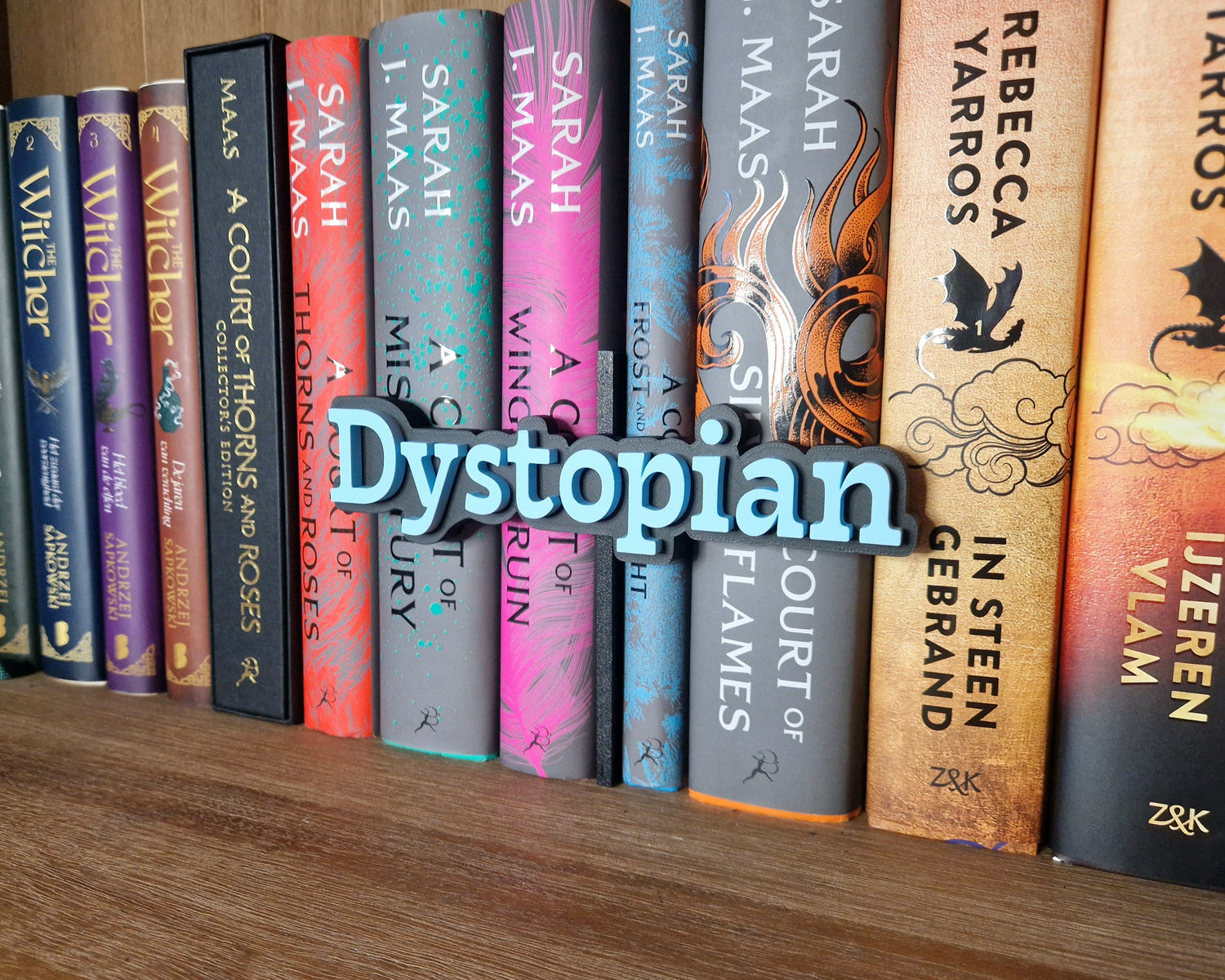 Bookshelf Peekout Sign - Dystopian