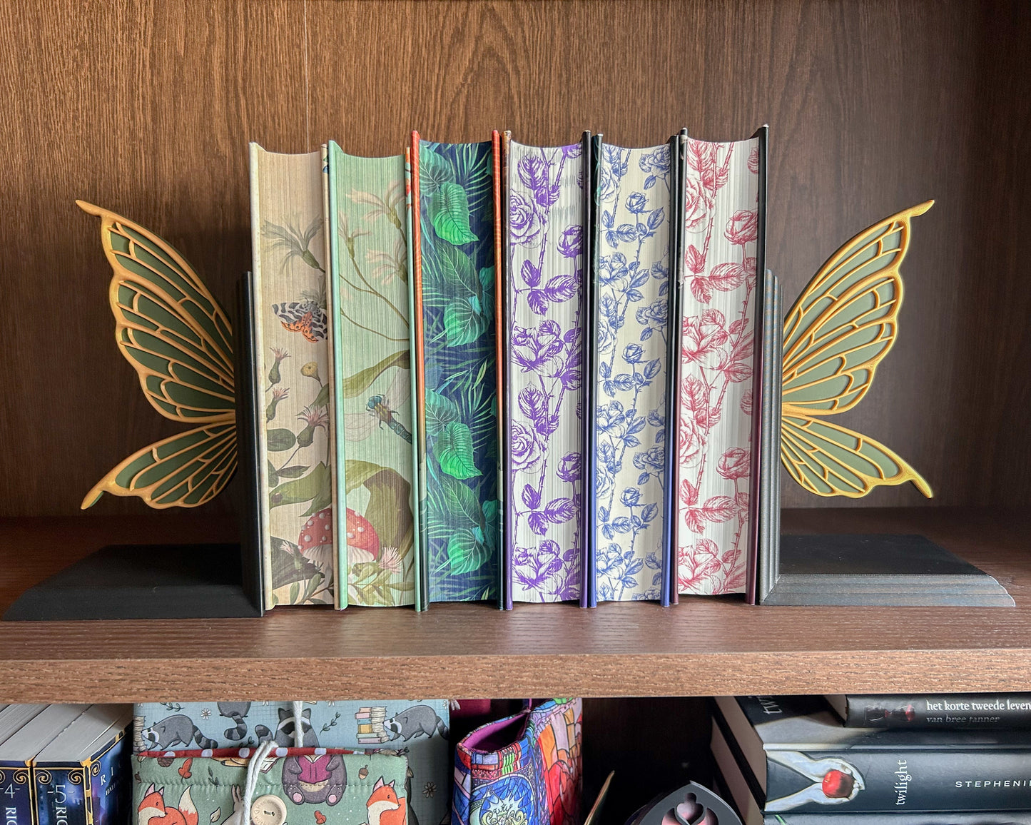 Boekensteunen - Fairy Wings