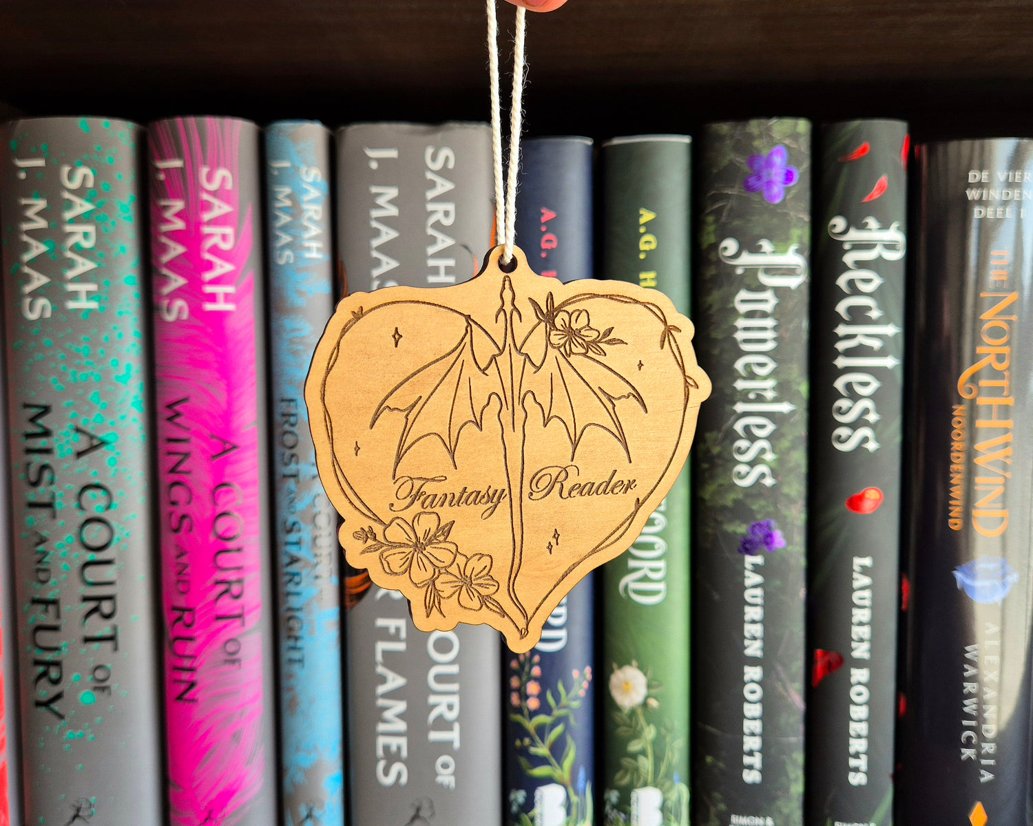 Bookish Ornament - Fantasy Reader