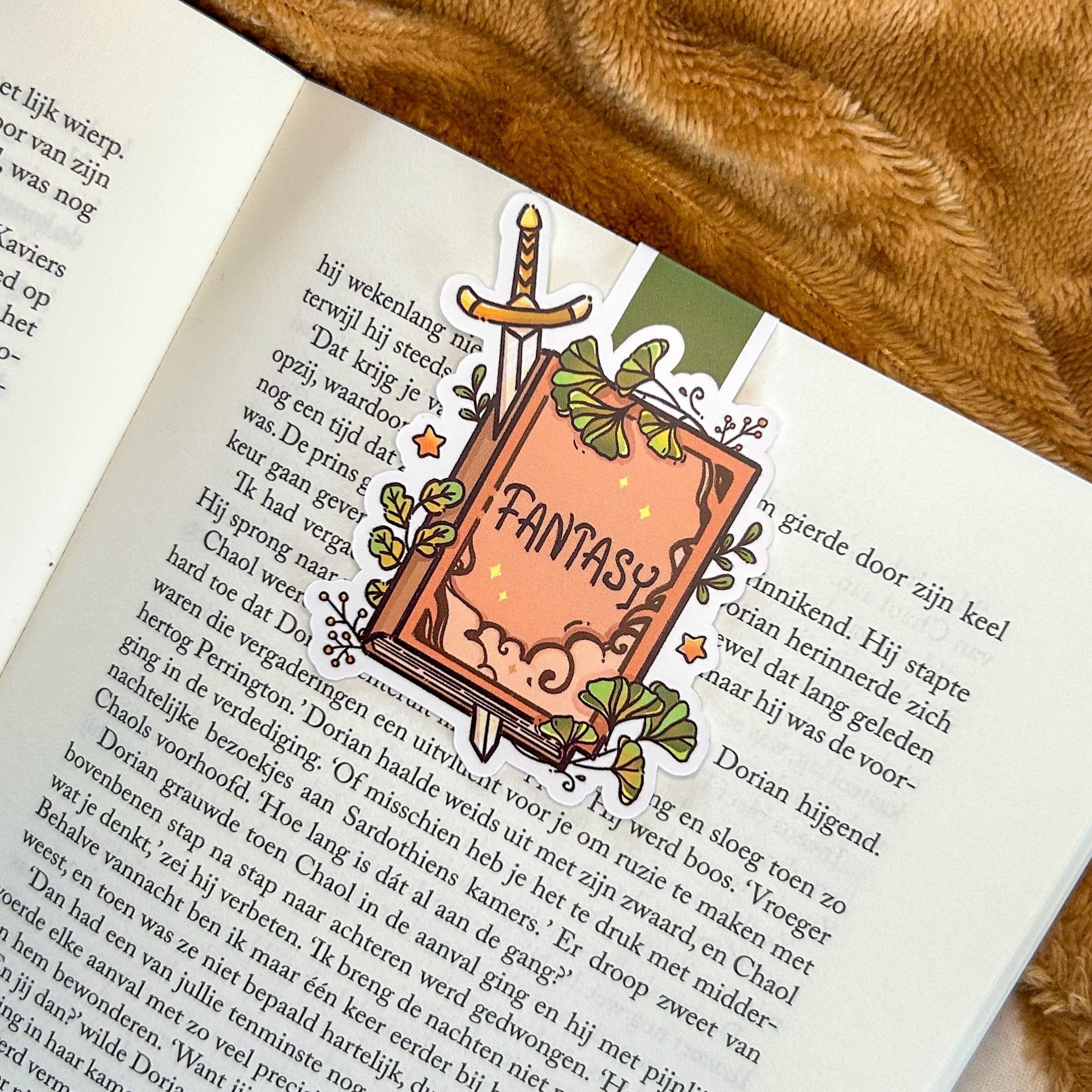 Magnetic bookmark - Fantasy