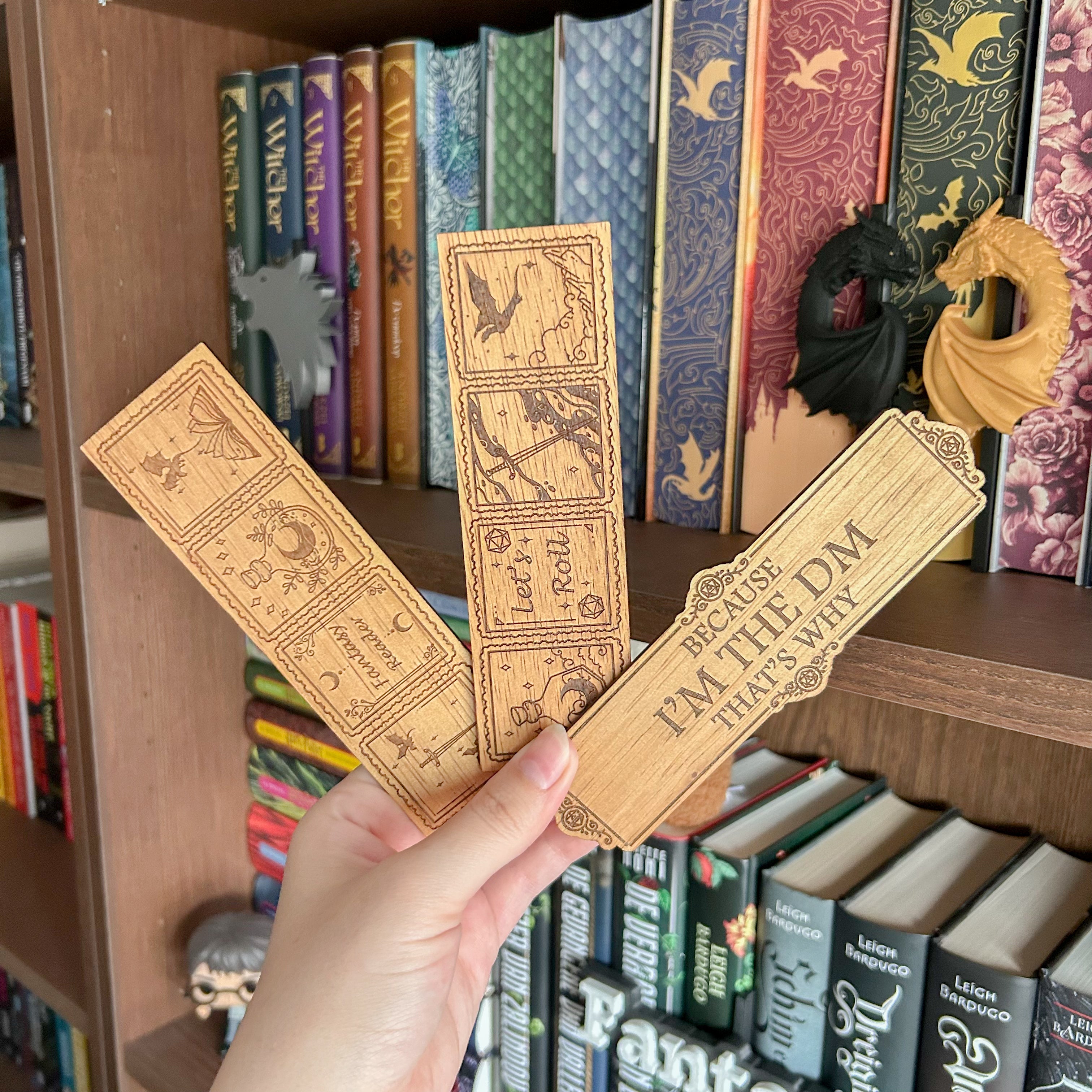 Houten Boekenlegger - Let&