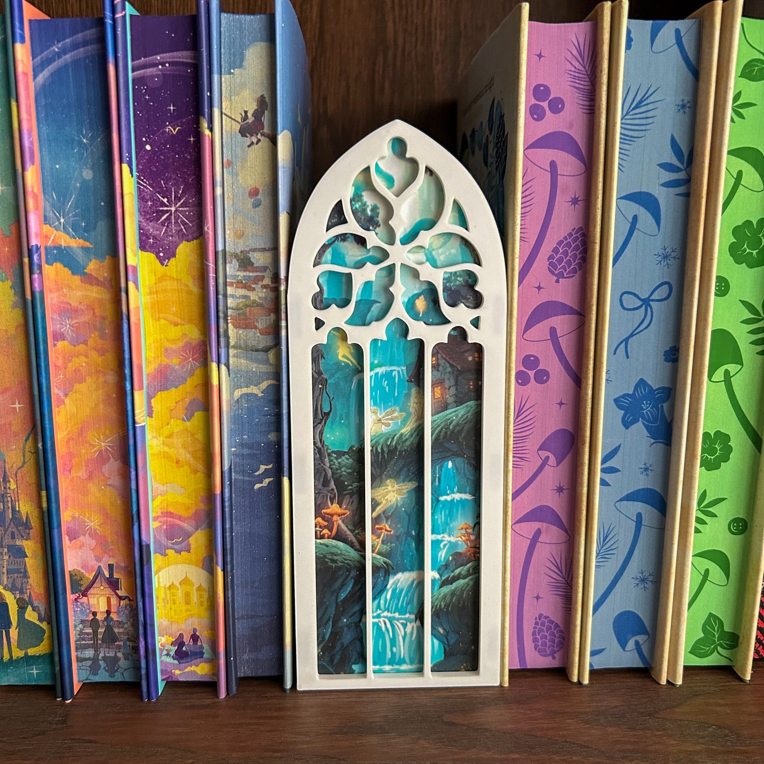 Booknook bookmark - Fairy Village