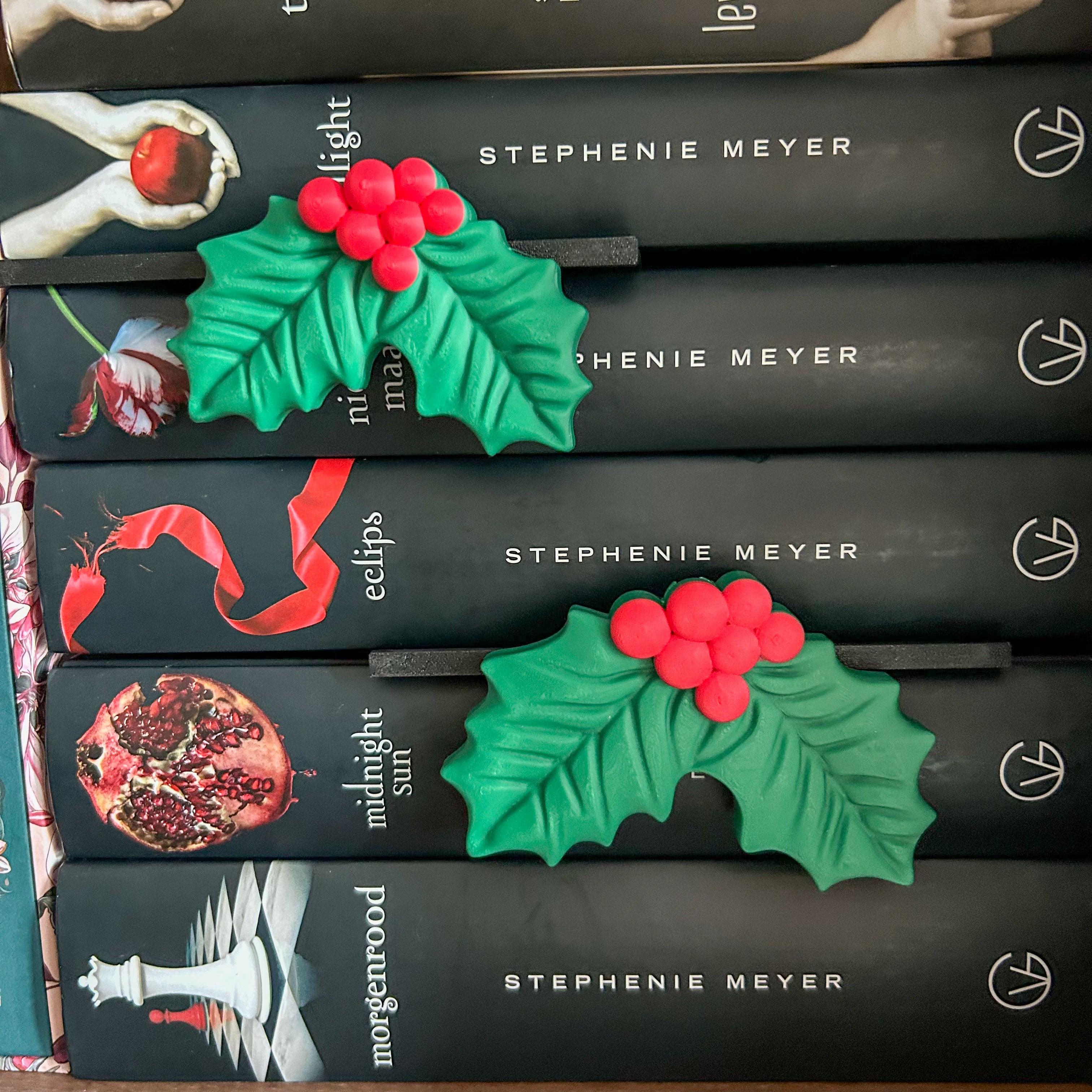 Bookshelf Peekout Sign - Mistletoe