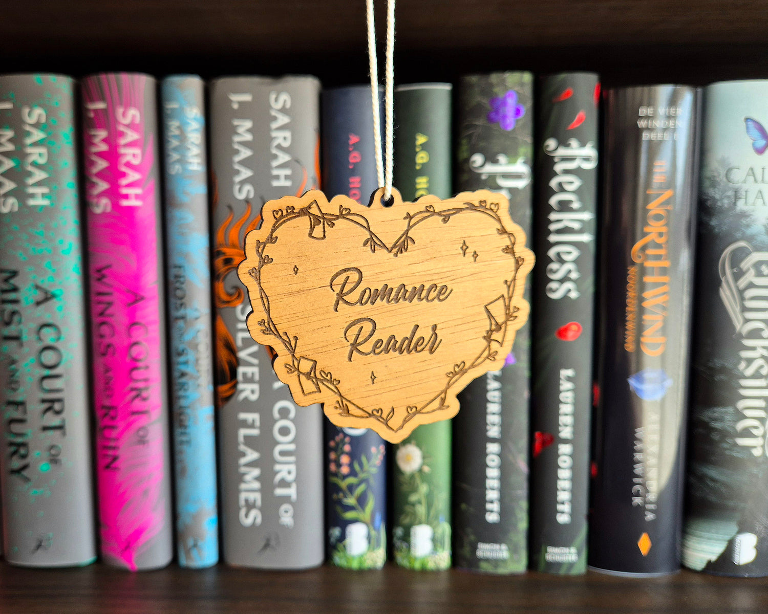 Bookish Ornament - Romance Reader