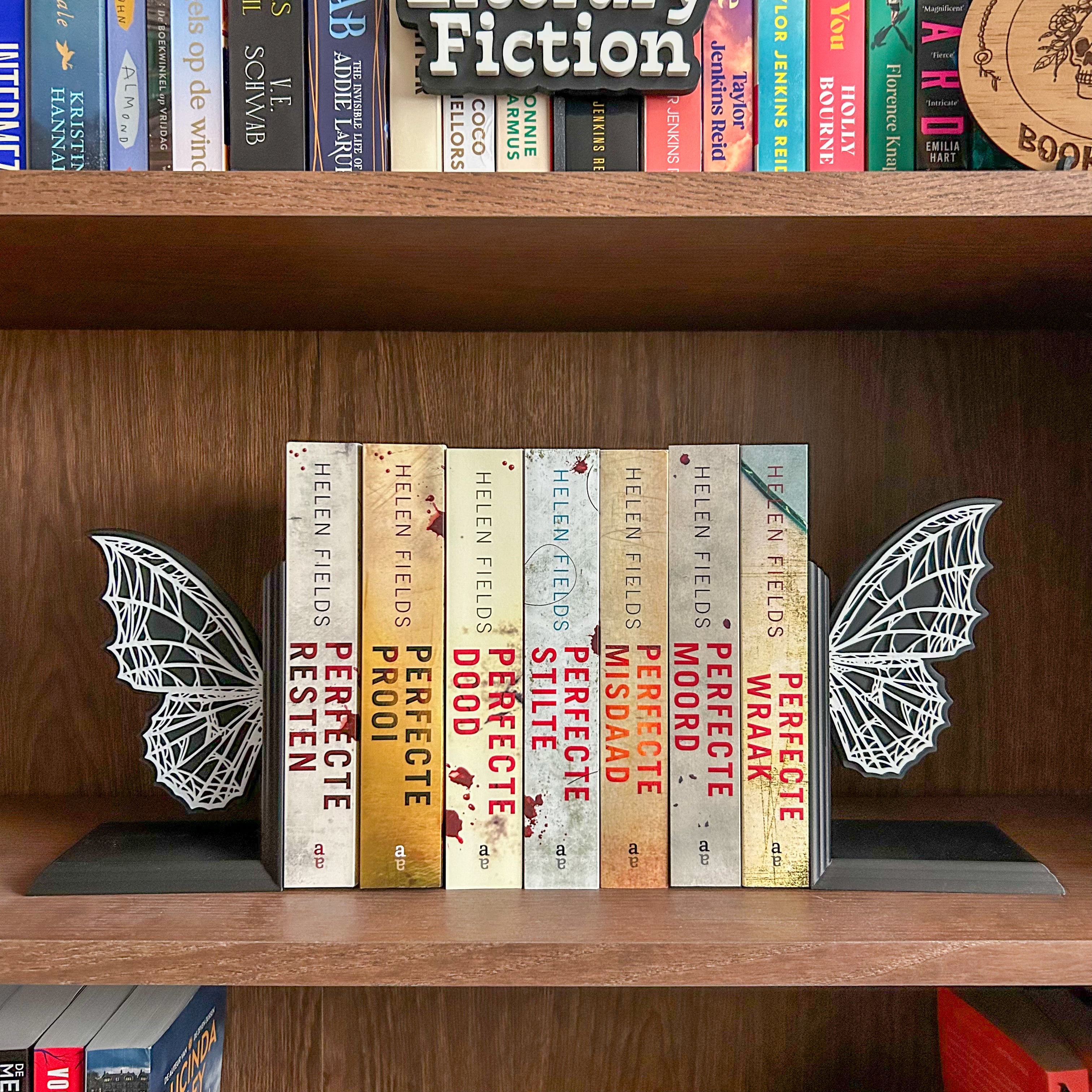 Bookends - Spiderweb Butterfly Wings