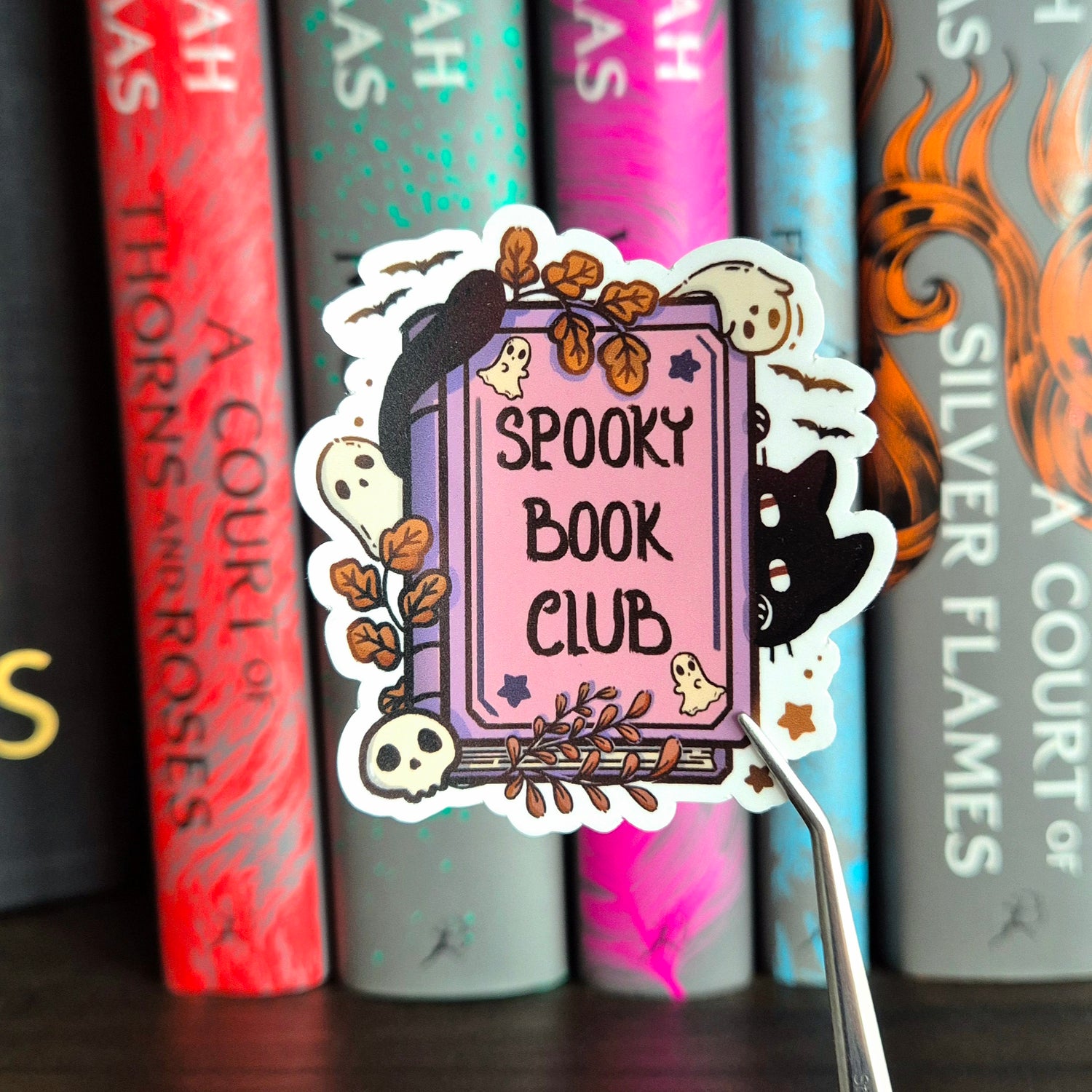 Bookish Sticker - Spooky Book Club