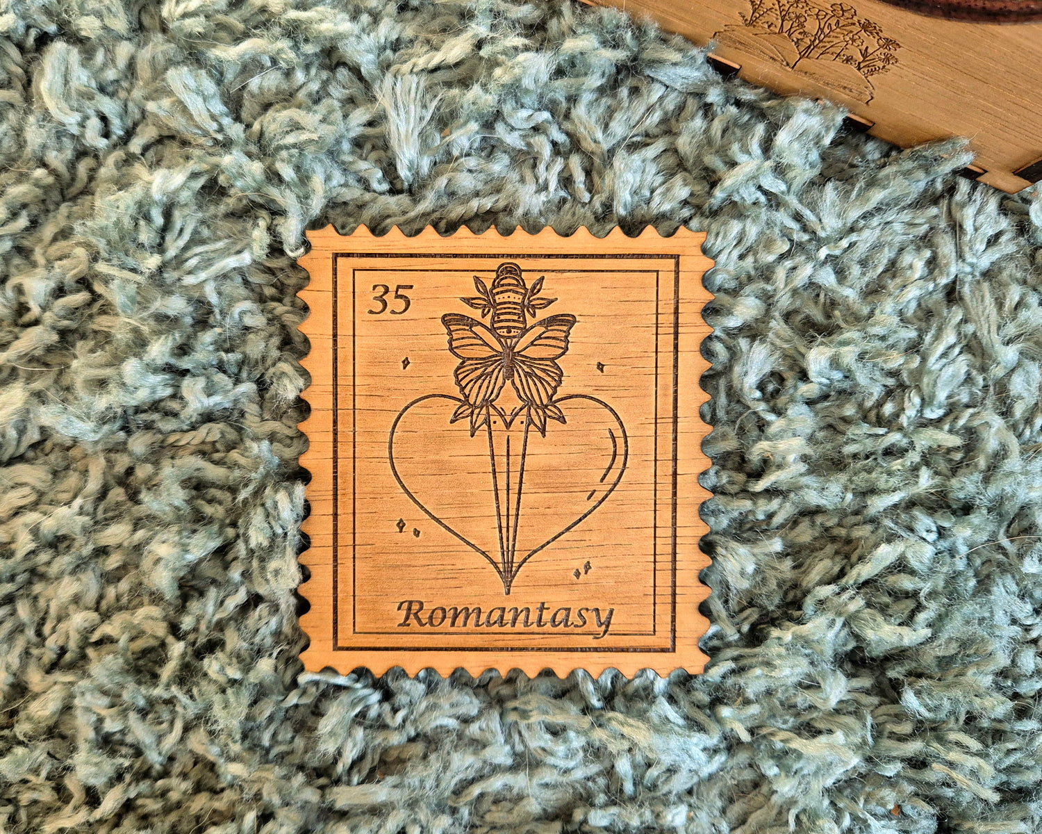 Bookish Stamp Coaster - Romantasy