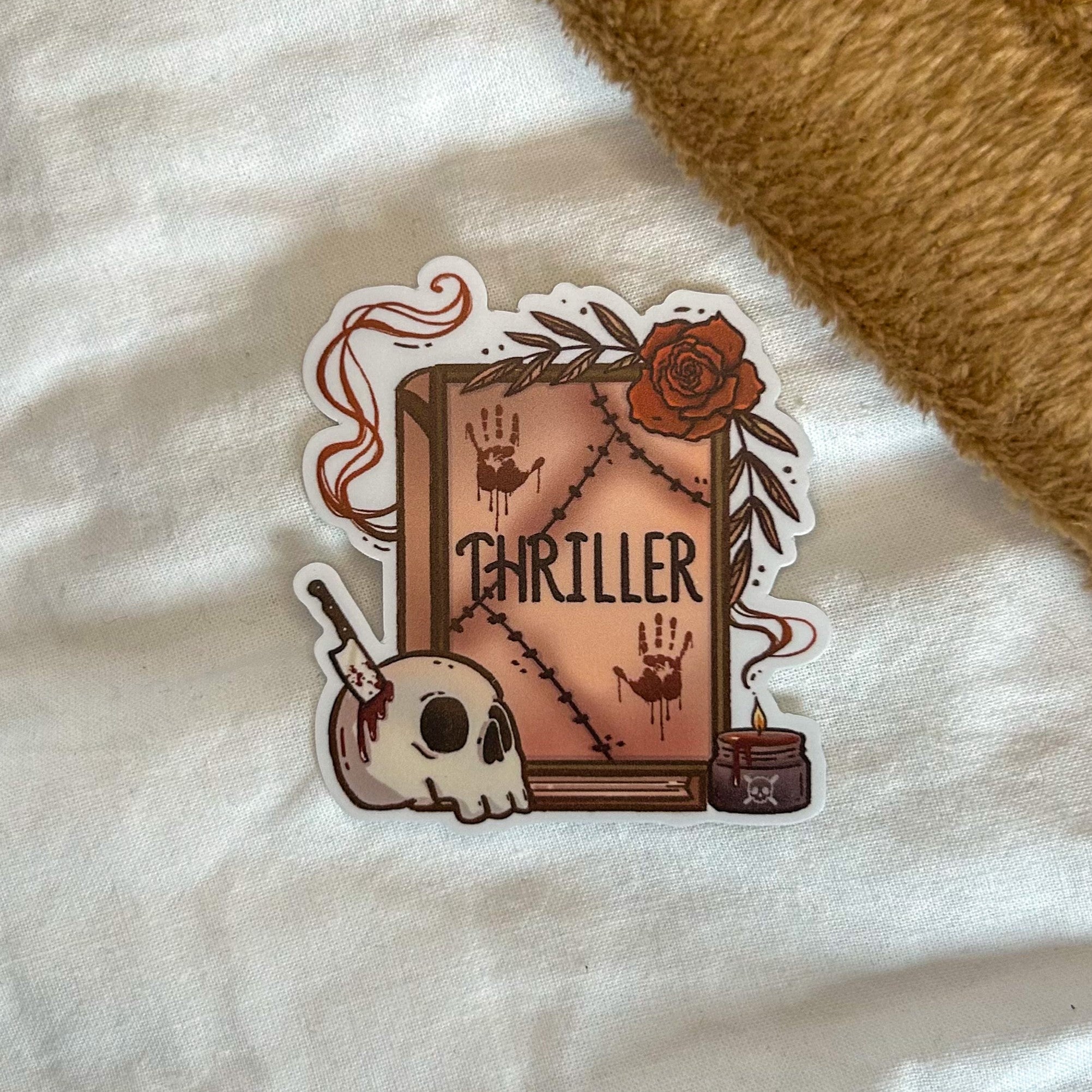 Bookish Sticker - Thriller