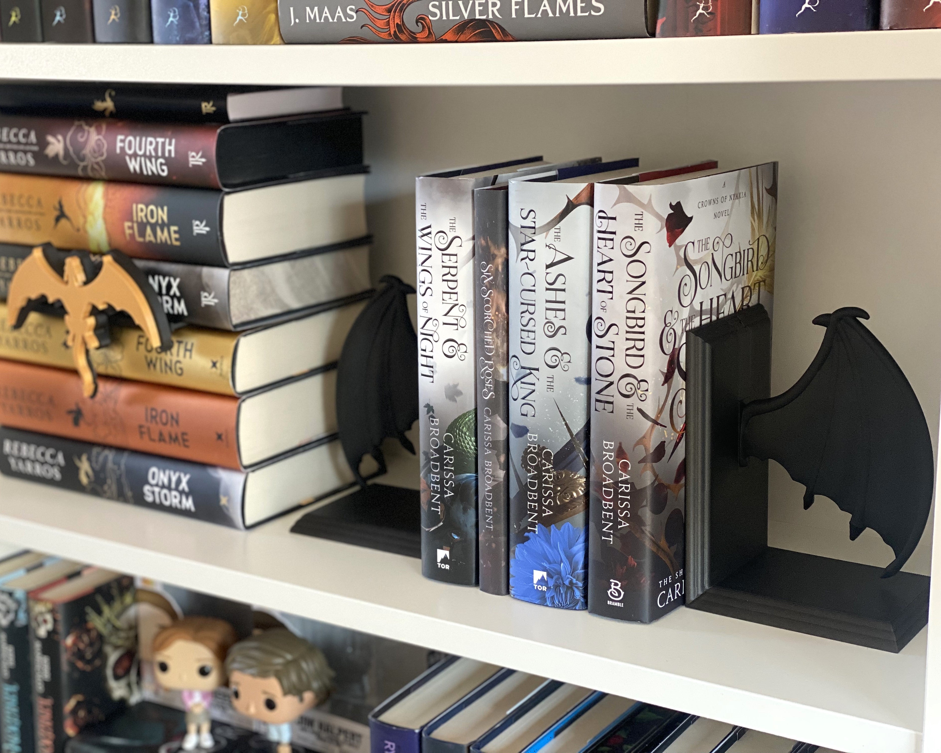 Bookends - Dragon Wings