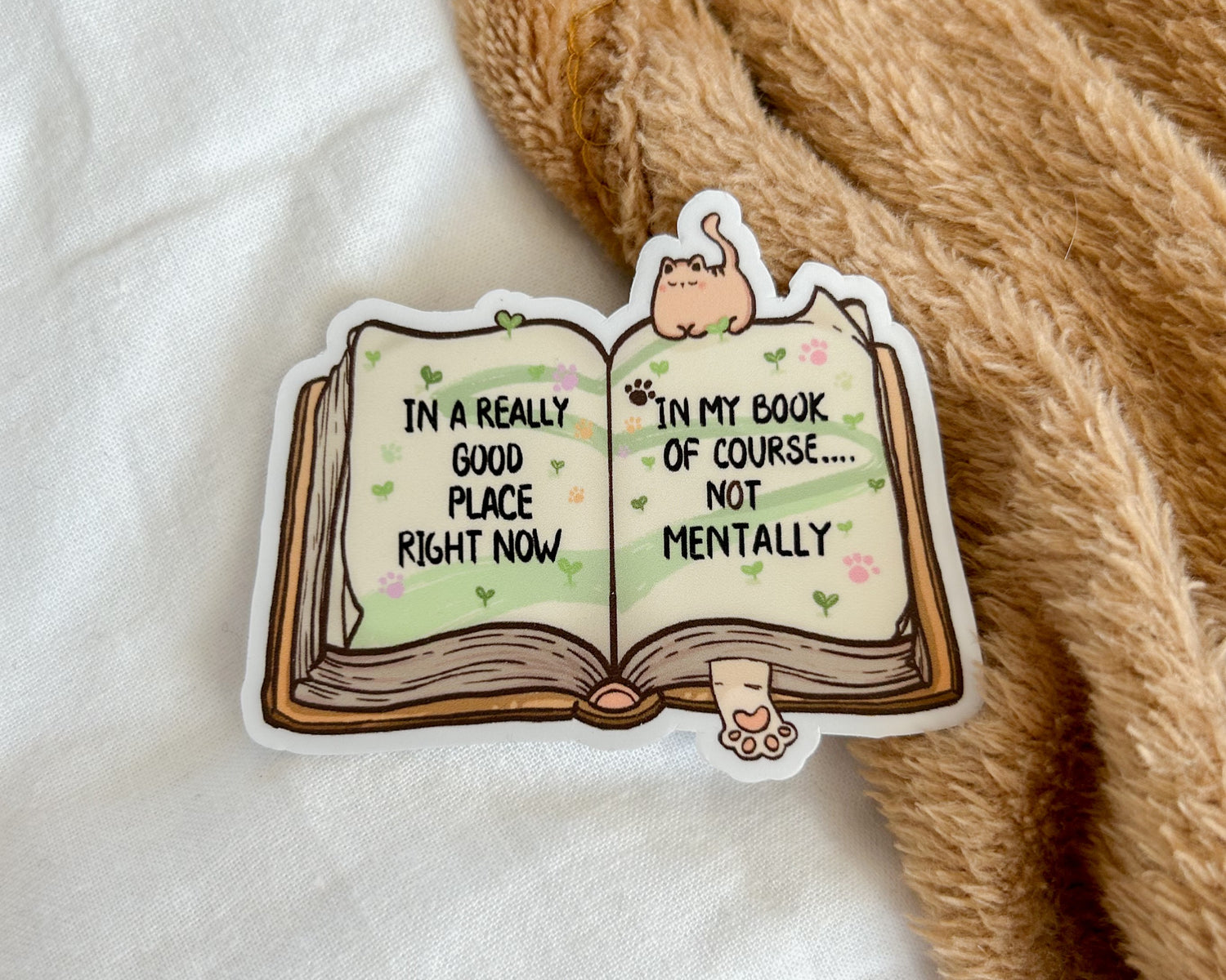 Bookish Sticker - In a really good place