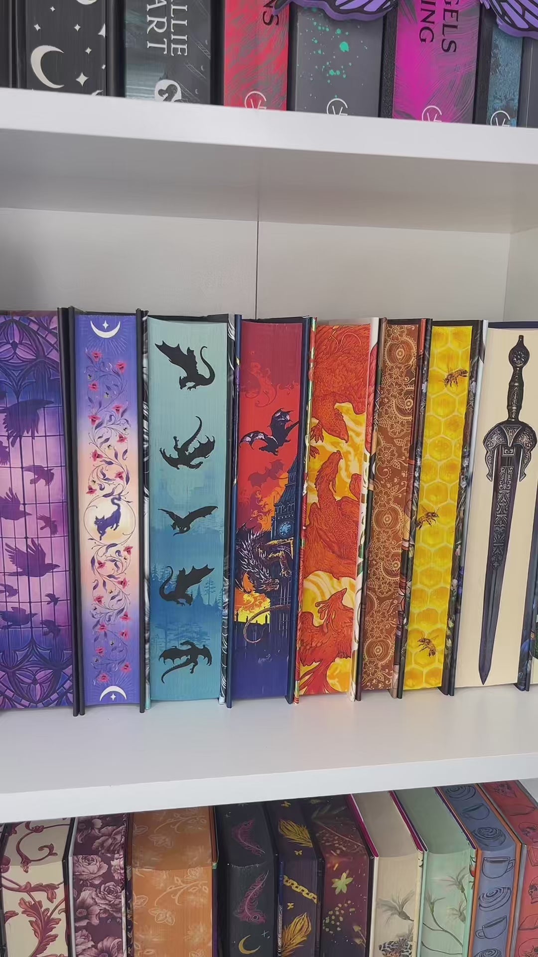 Bookshelf Peekout Sign - Dystopian