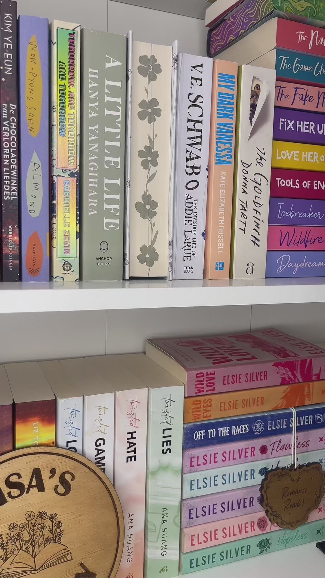 Bookshelf Peekout Sign - Poetry