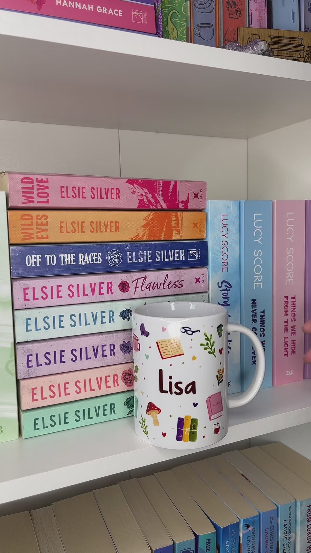 Bookish mug - personalizable