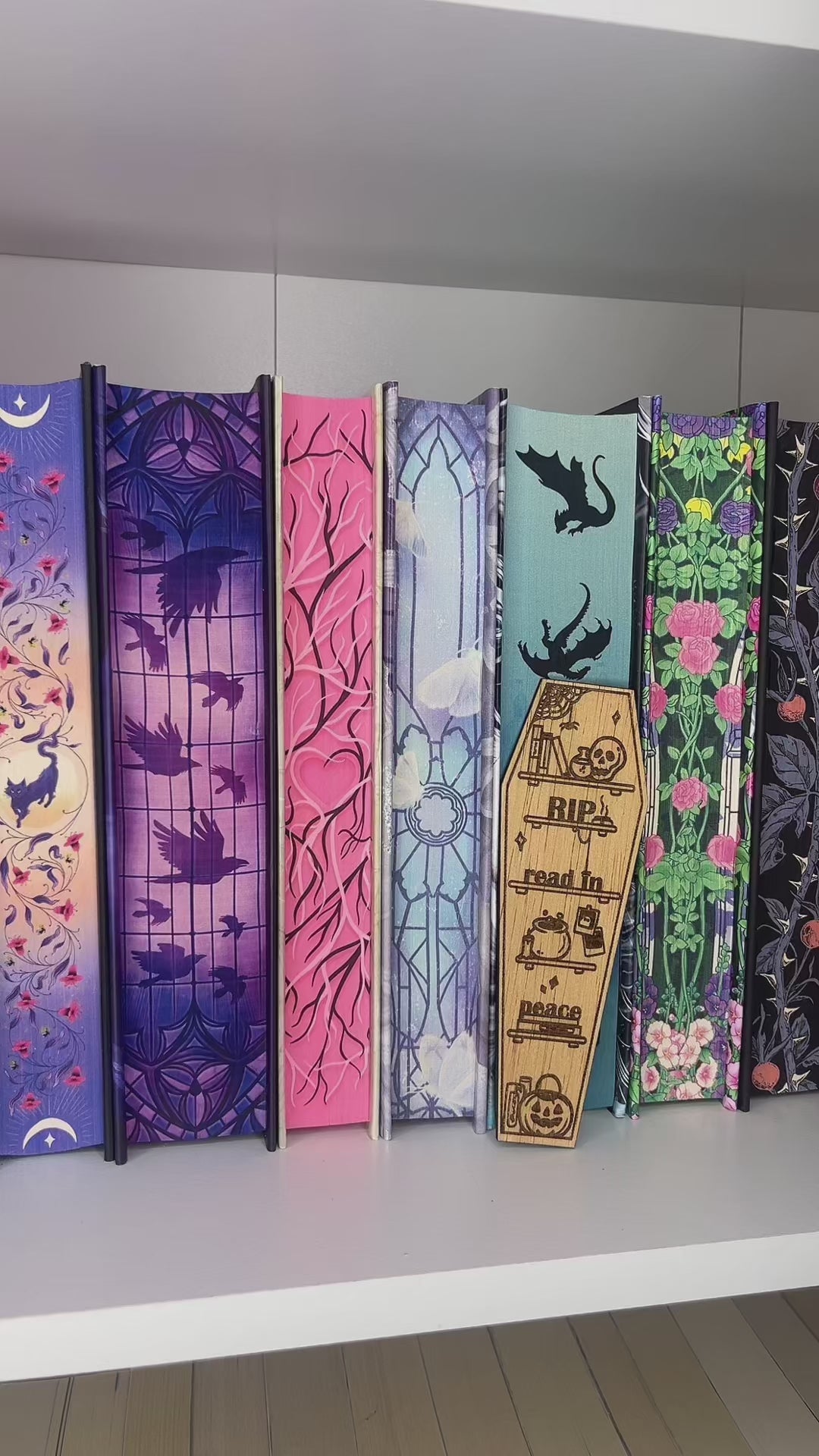 Wooden Bookmark - Read in Peace