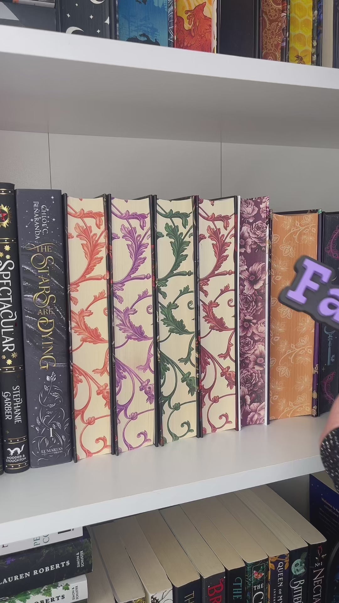 Bookshelf Peekout Sign - Fairy Tales