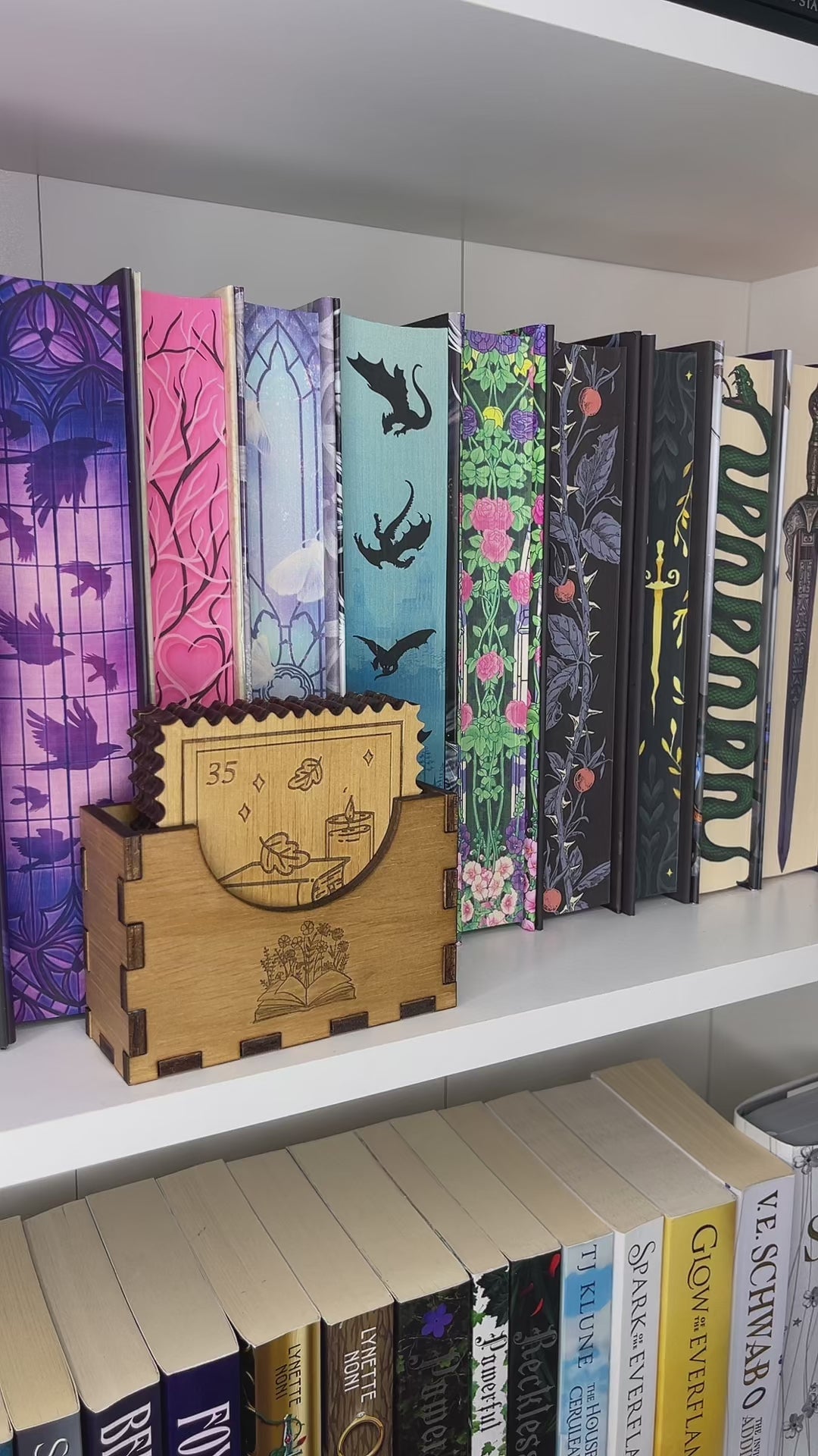 Bookish Stamp Coaster - Cozy Autumn