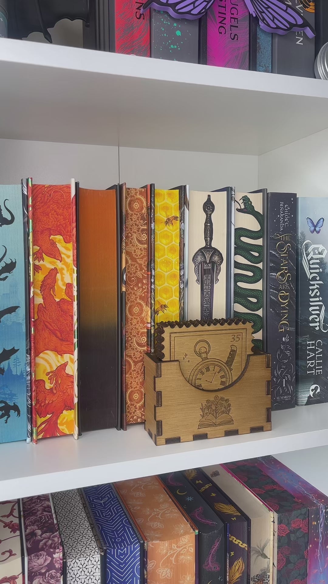 Bookish Stamp Coaster - Thriller