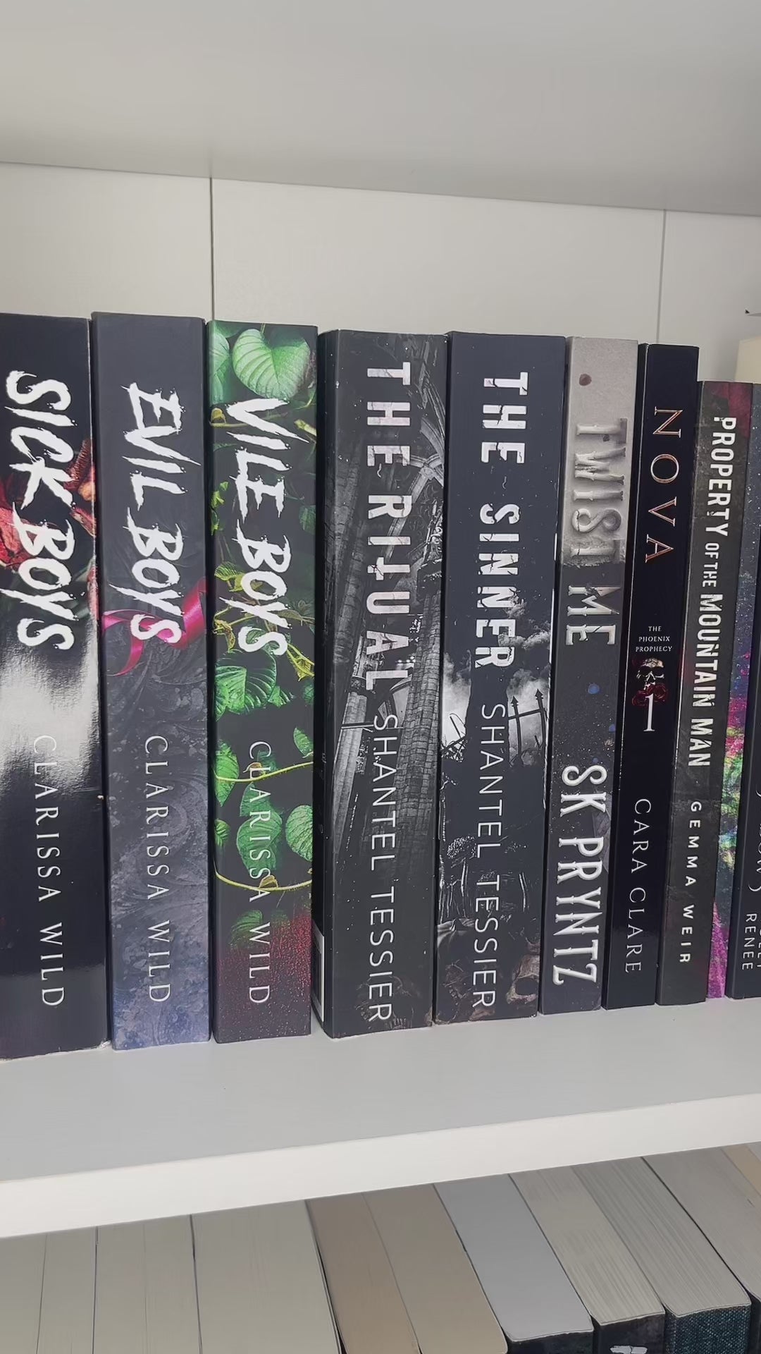 Bookshelf Peekout Sign - Explicit Content