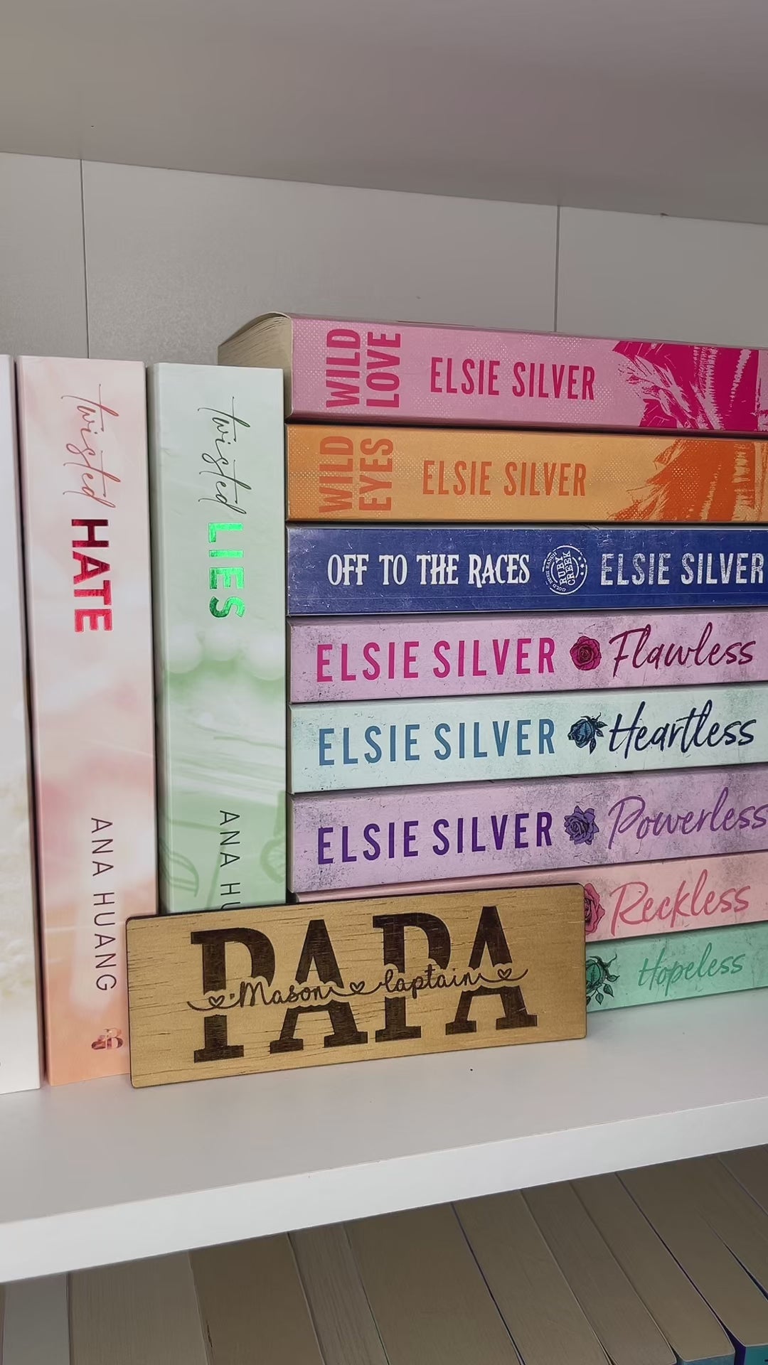 Papa Bookmark - Personalizable with names