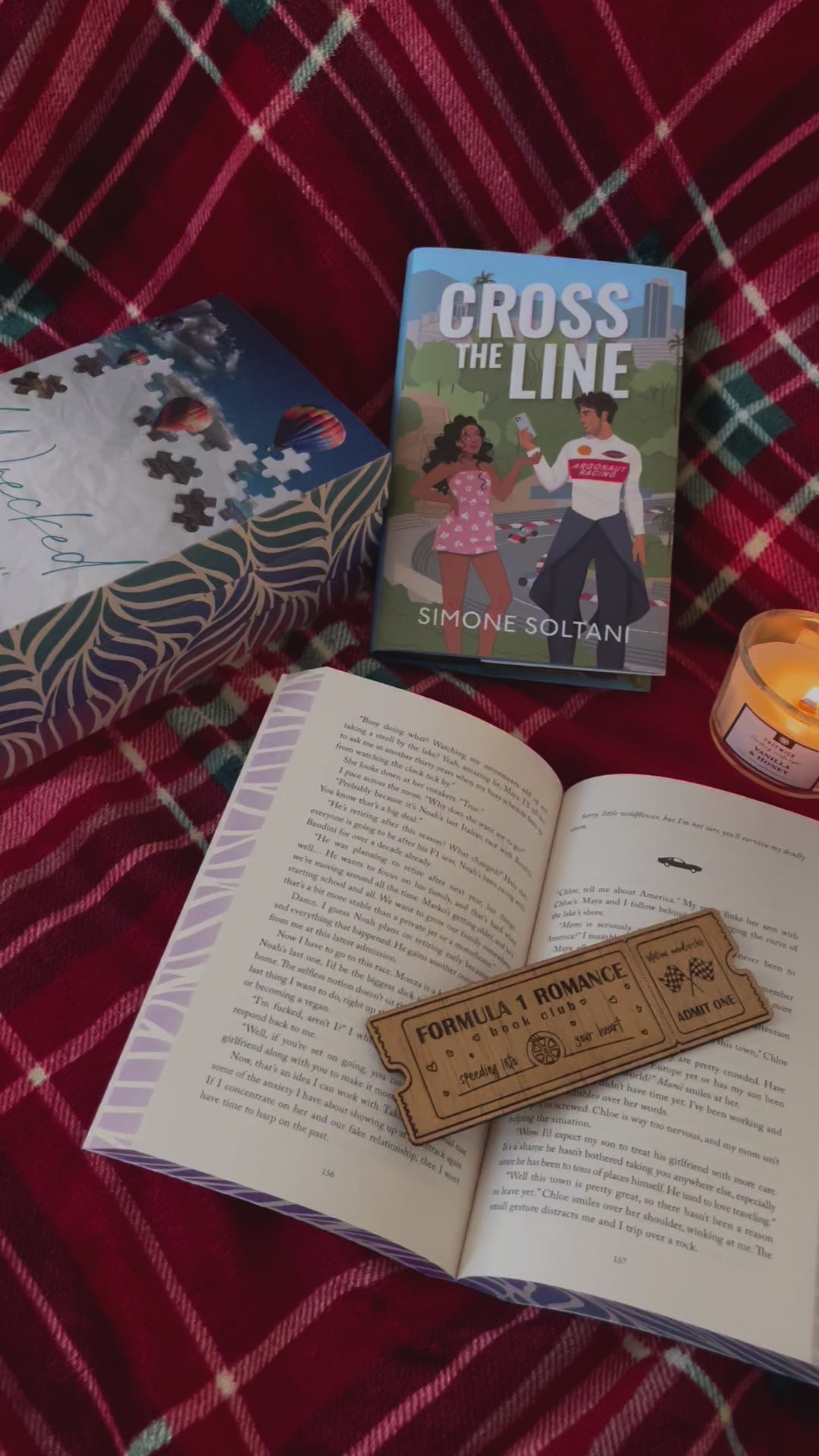 Genre Bookmark - Formula 1 Romance