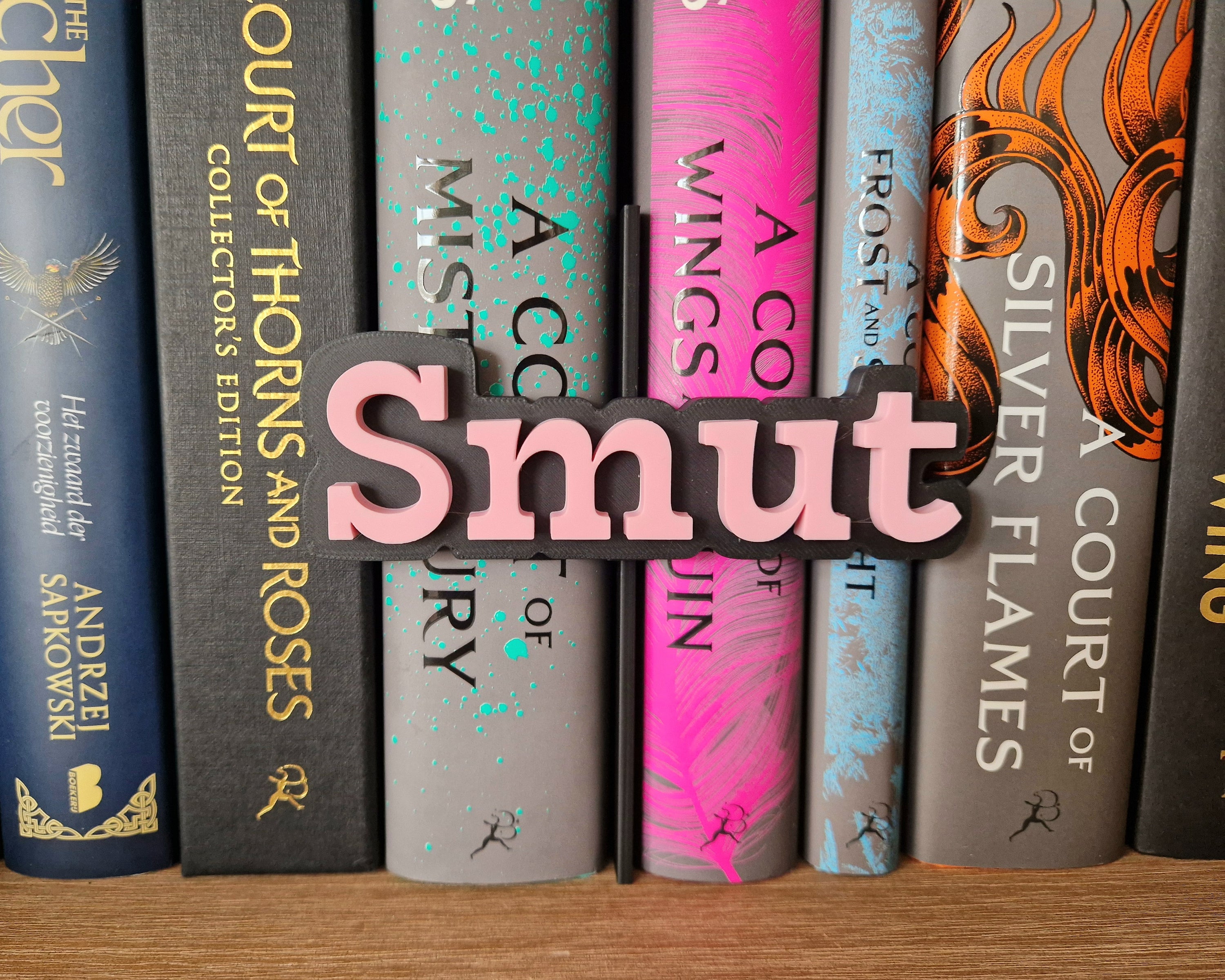 Bookshelf Peekout Sign - Smut